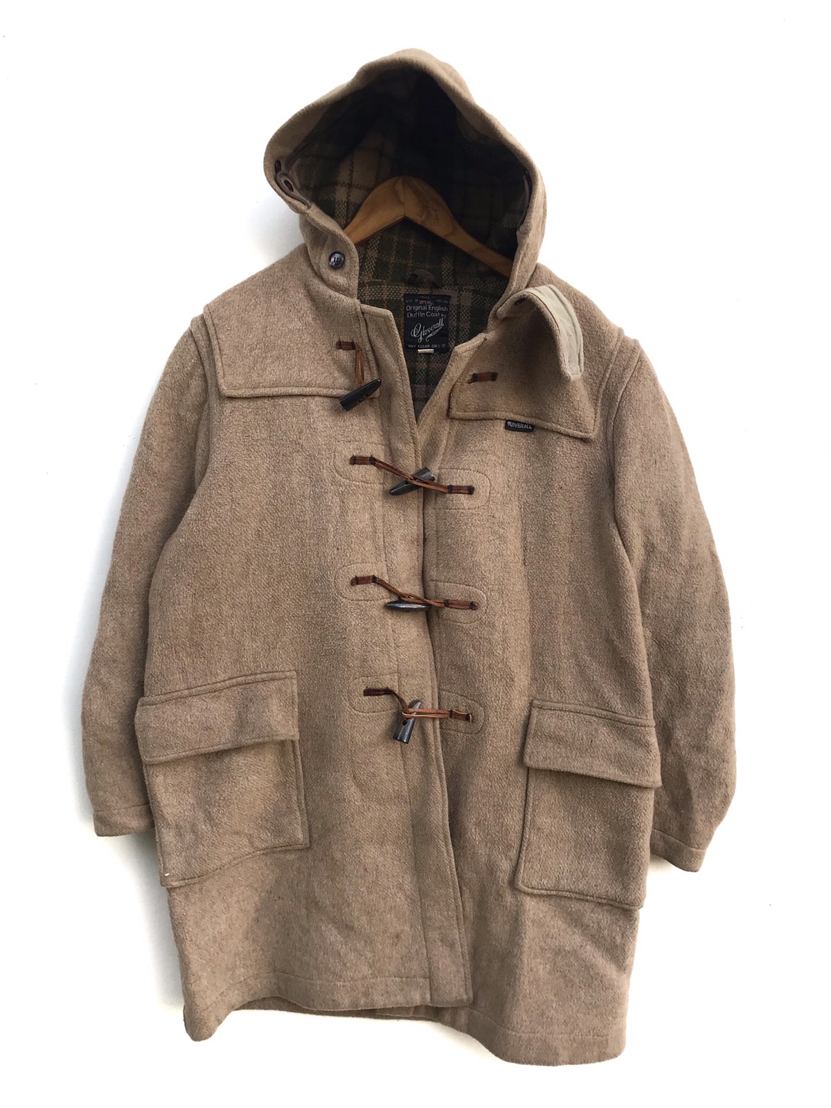Gloverall - Vintage Made in England Gloveral Wool Duffle Heavy Coat - 1