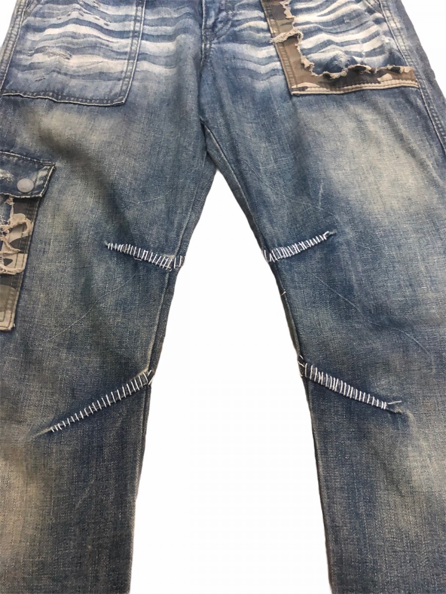 Japanese Brand - Twenty Works Distressed jeans - 5