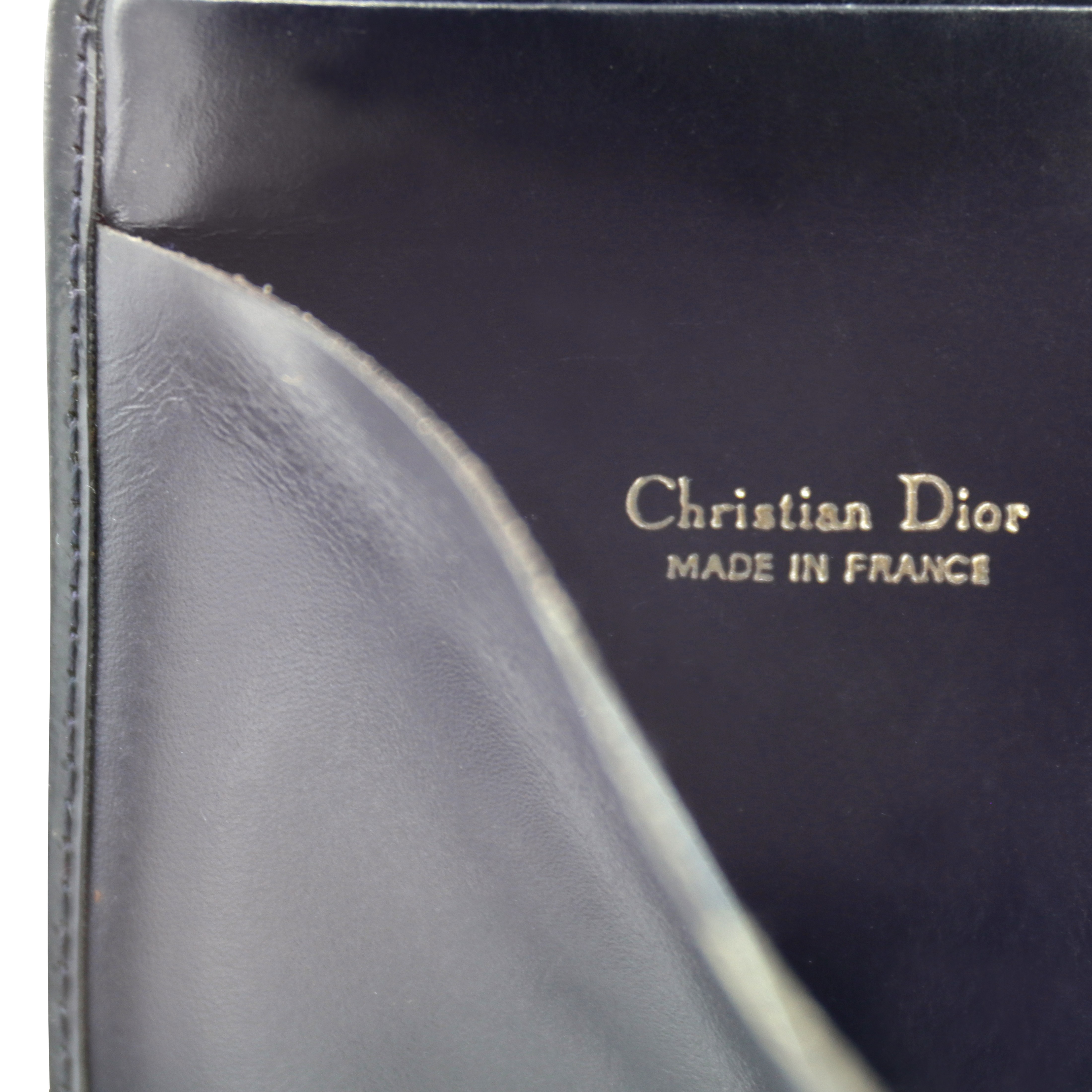 Dior Oblique Bifold Wallet - Navy - 6
