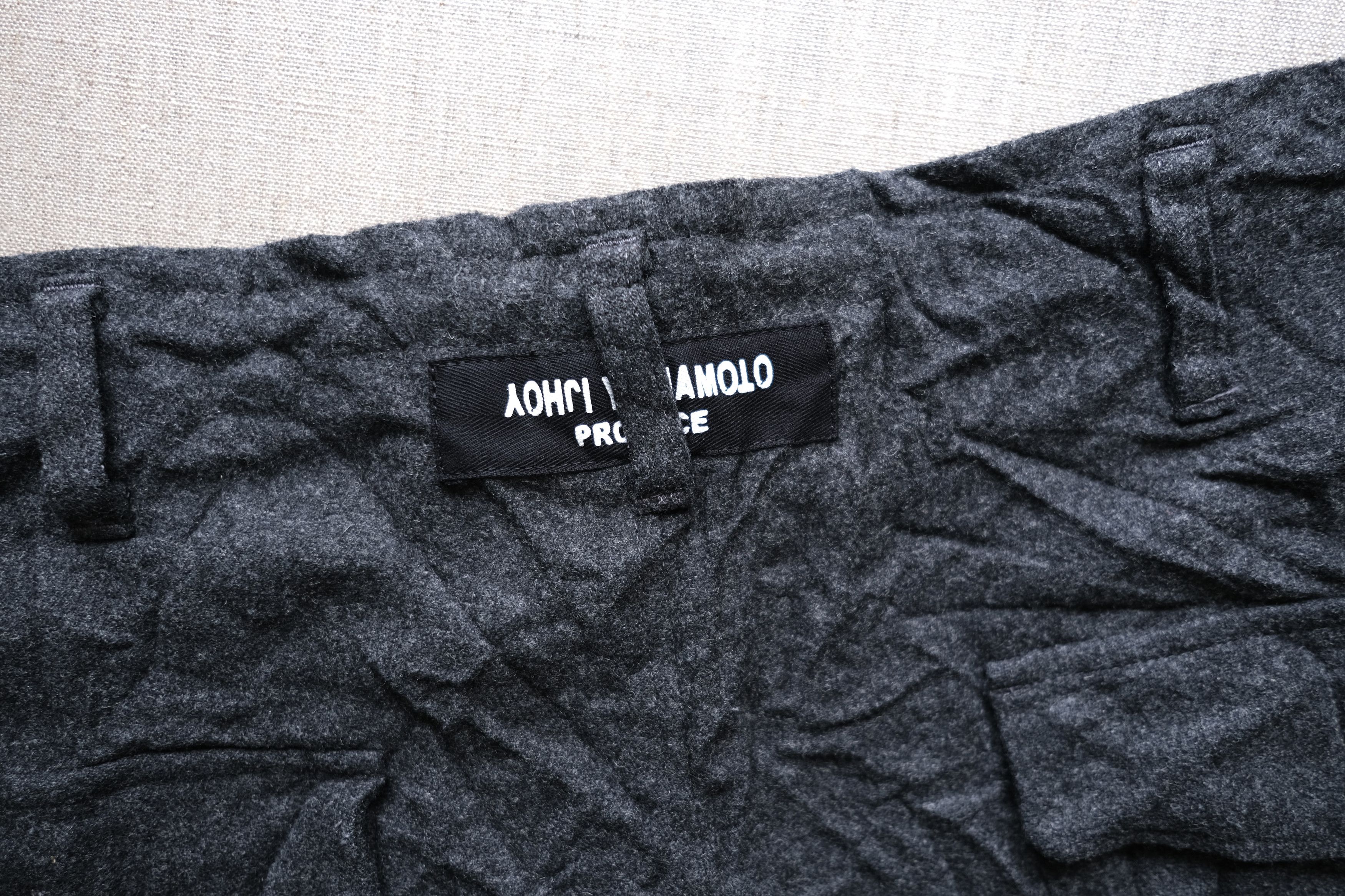 YYPH AW2016 Wrinkle Process Pants, Wool-Blend, (JP 3) - 8