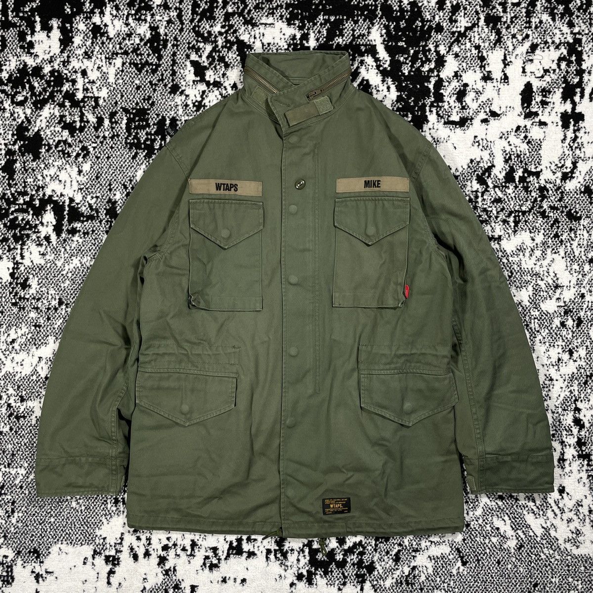 WTAPS M-65 JACKET MILITARY COTTON TWILL 2017 - 1