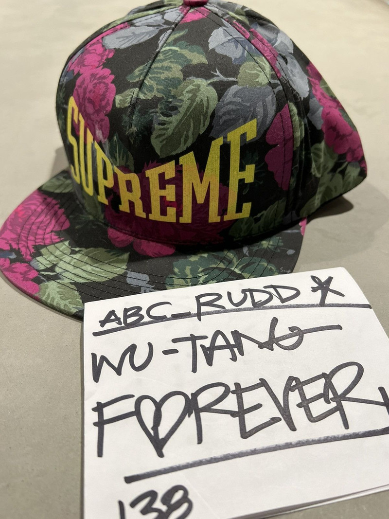 Supreme Floral 5-Panel Black SS18 - 1