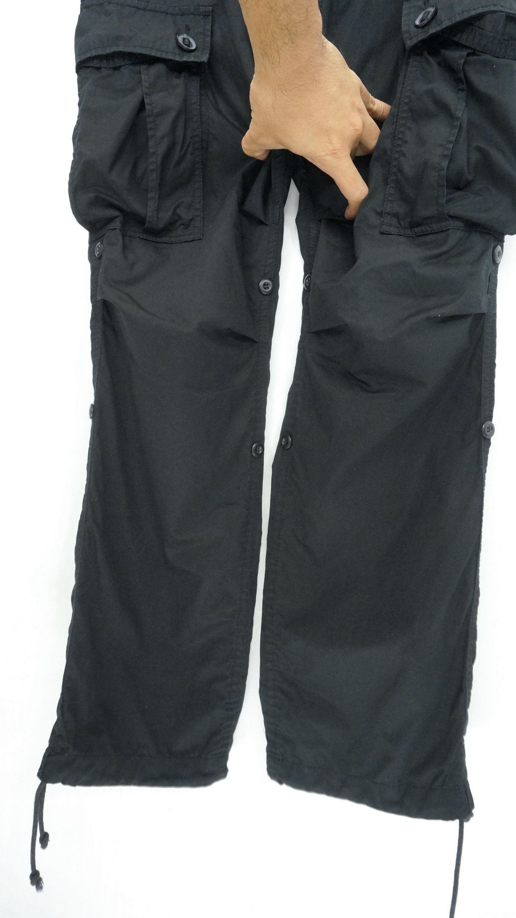 Japanese Brand - BACK NUMBER Tactical Lightweight Roll Up Cargo Pants - 9