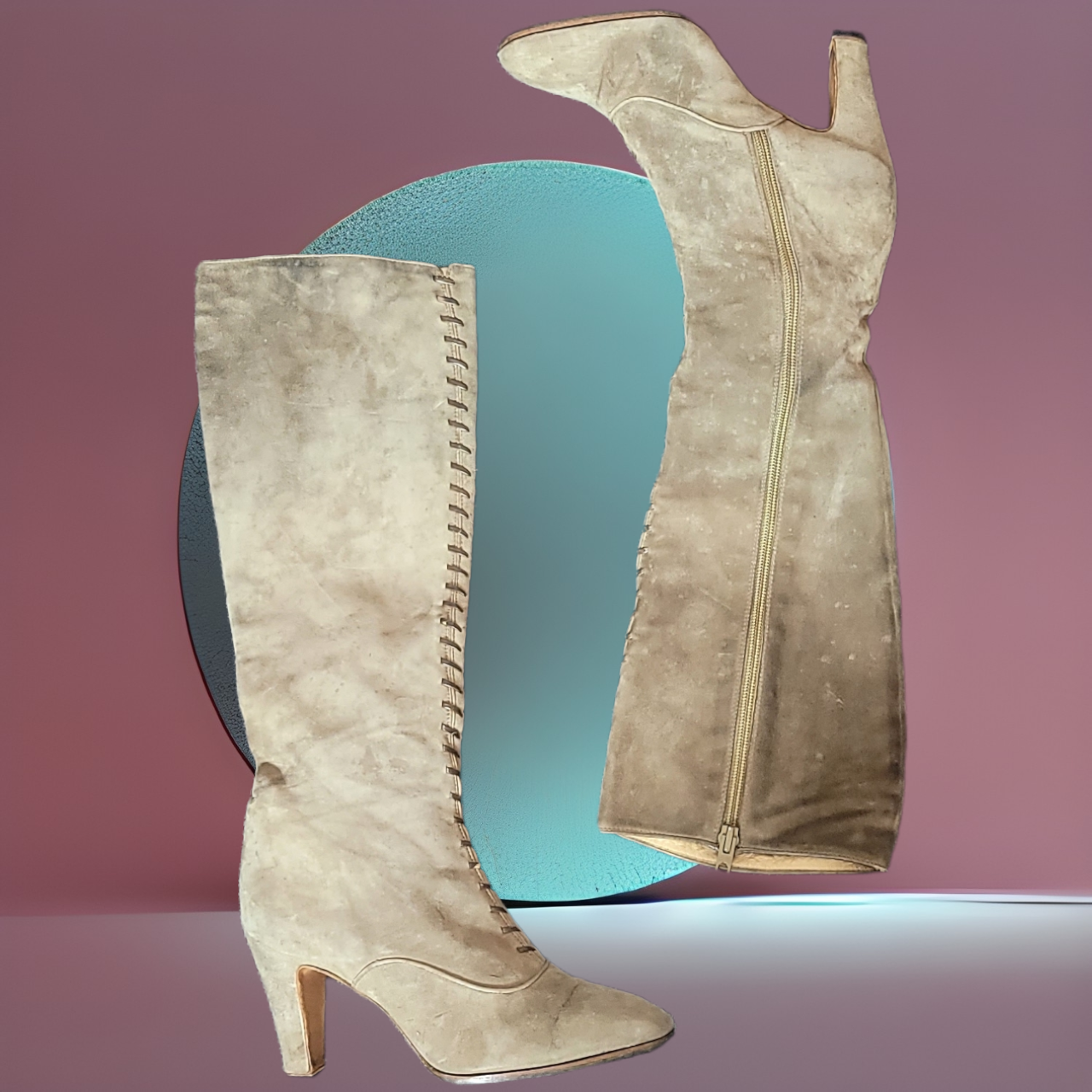 GUCCI 70s Vintage Gucci Suede Boots | narai | REVERSIBLE