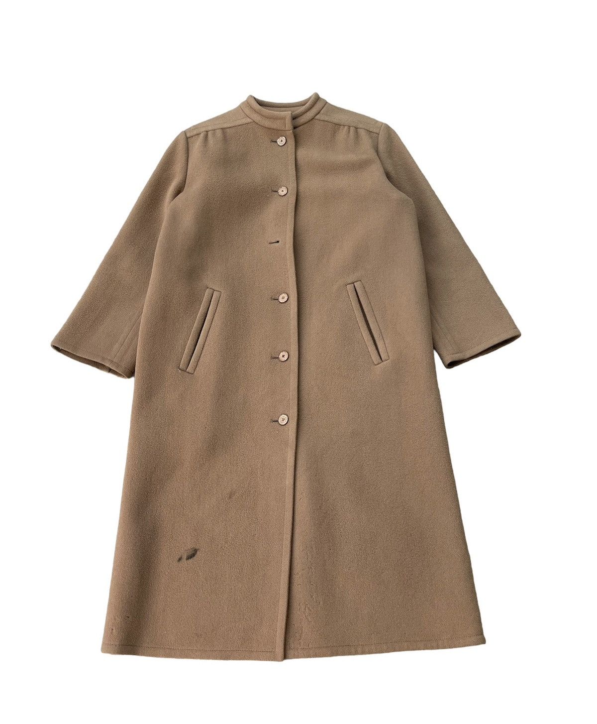 GIVENCHY WOOL LONG COAT MADE IN JAPAN - 1