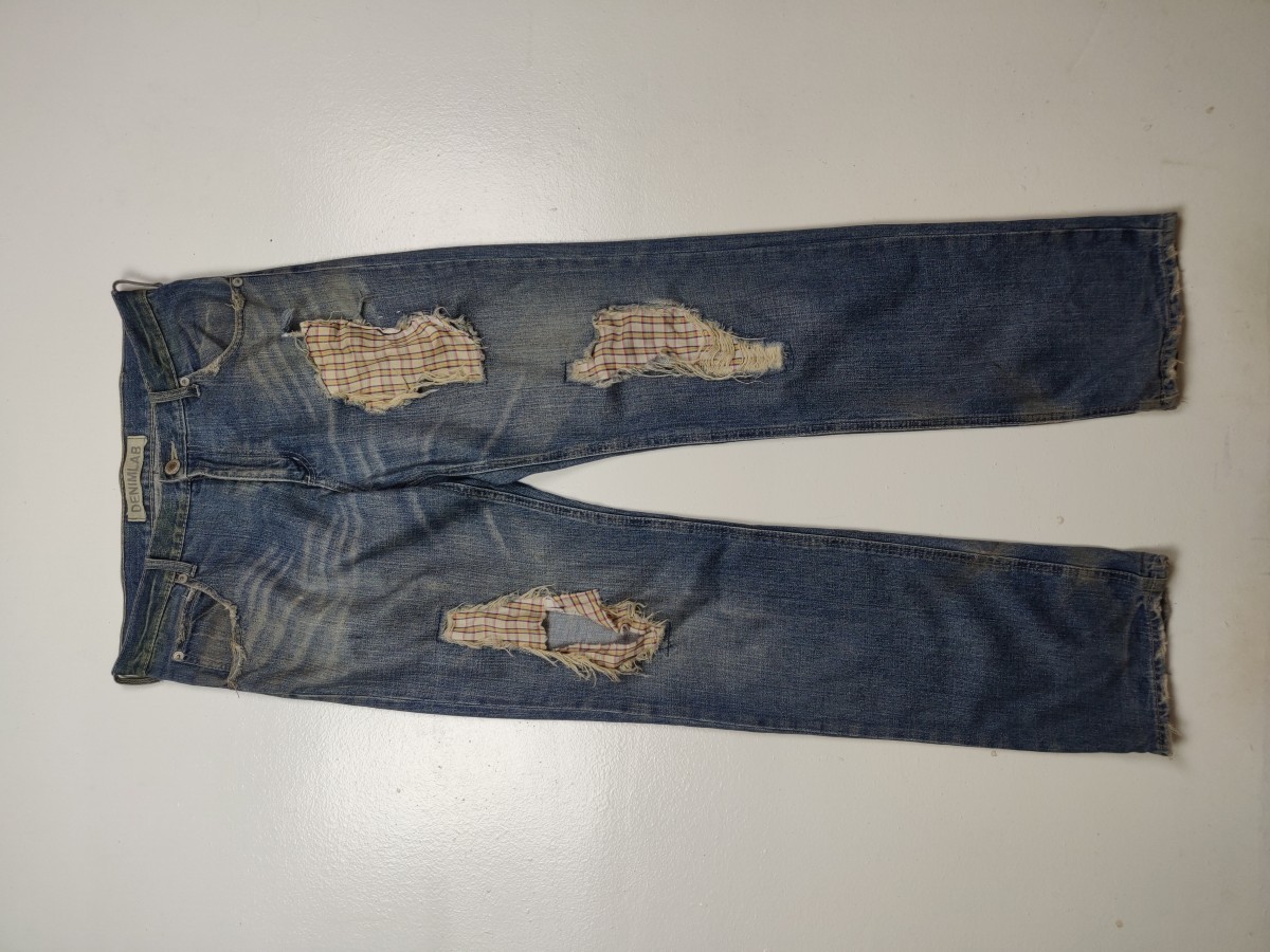 Distressed Denim - lab Japan Jeans Denim Pant - 2