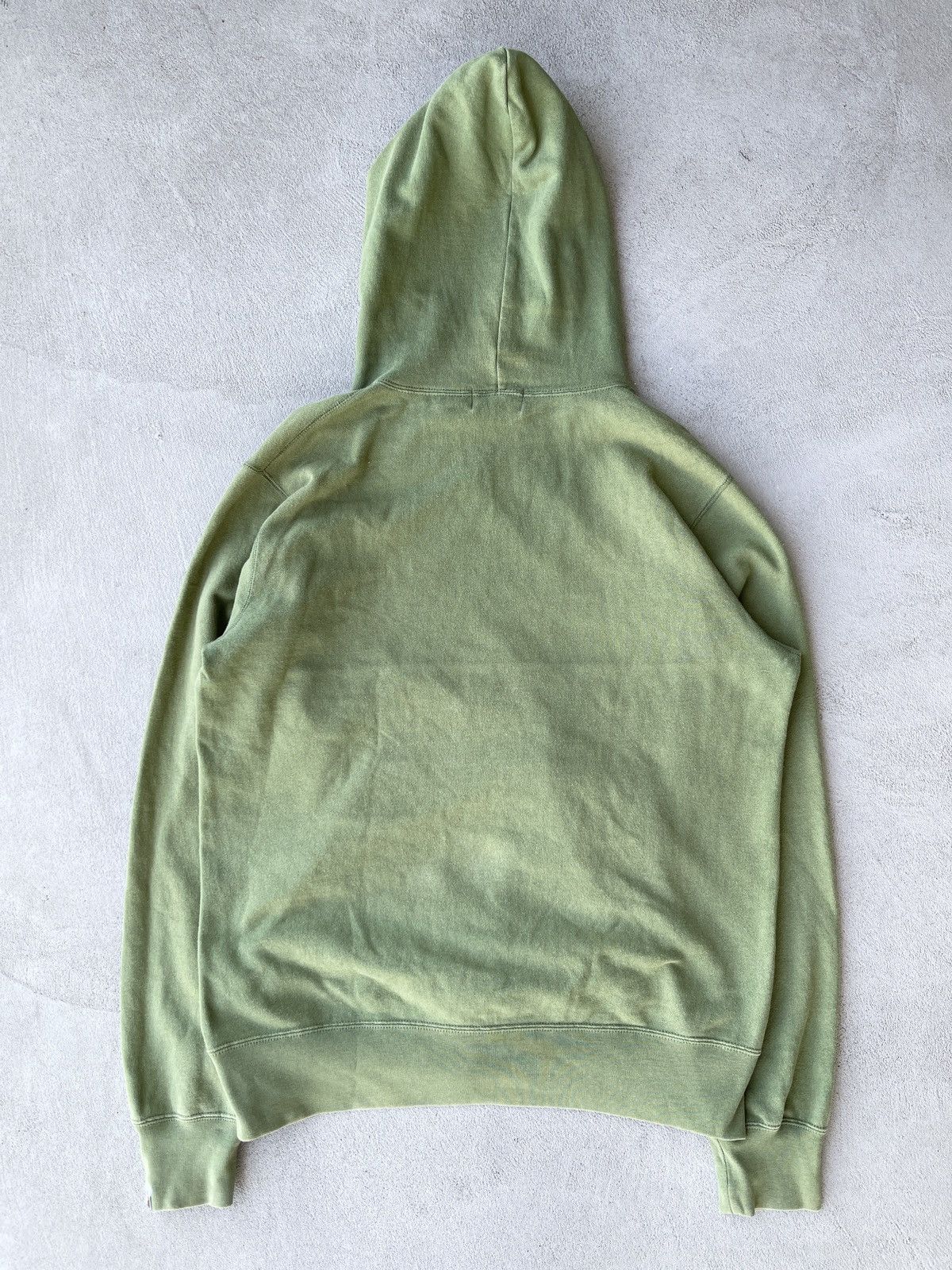 Bape Ape Head Green Hoodie (XL) - 4