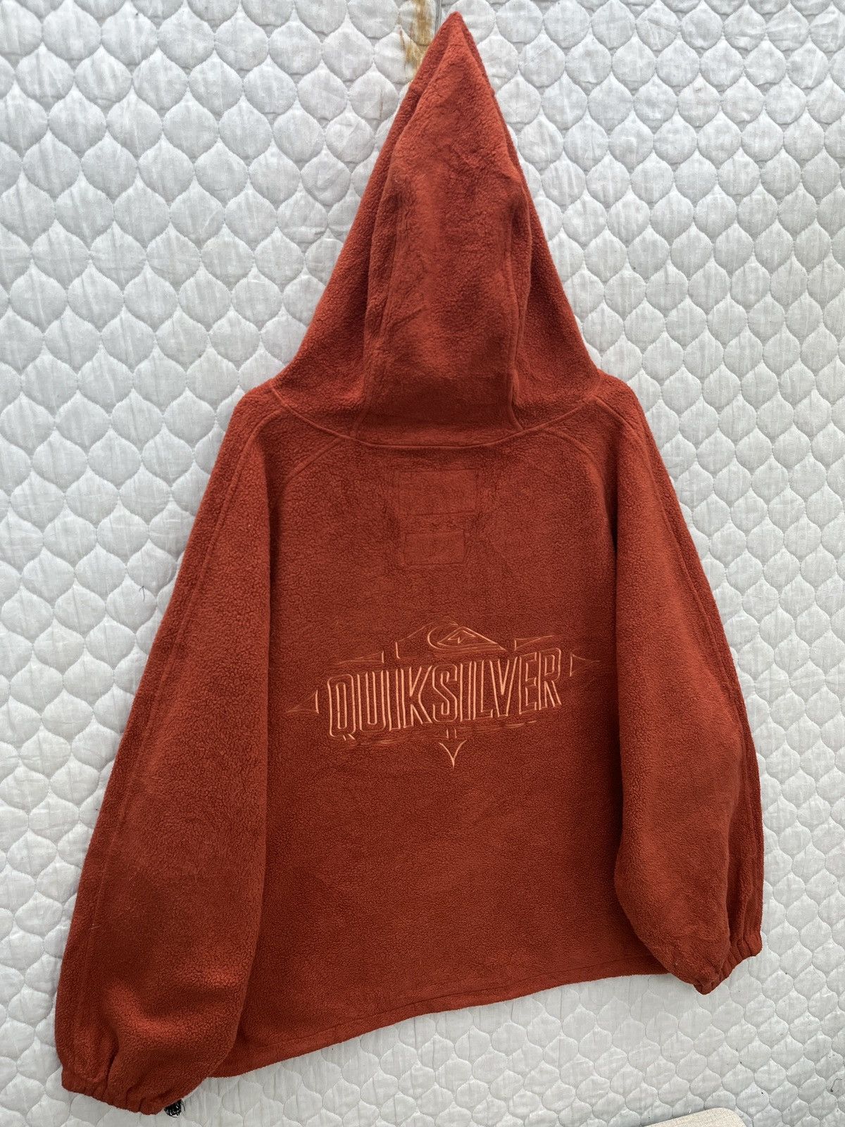 Vintage - 🔥🔥🔥STEALS VTG QUIKSILVER POLARTEC HOODIE SWEATSHIRT - 5