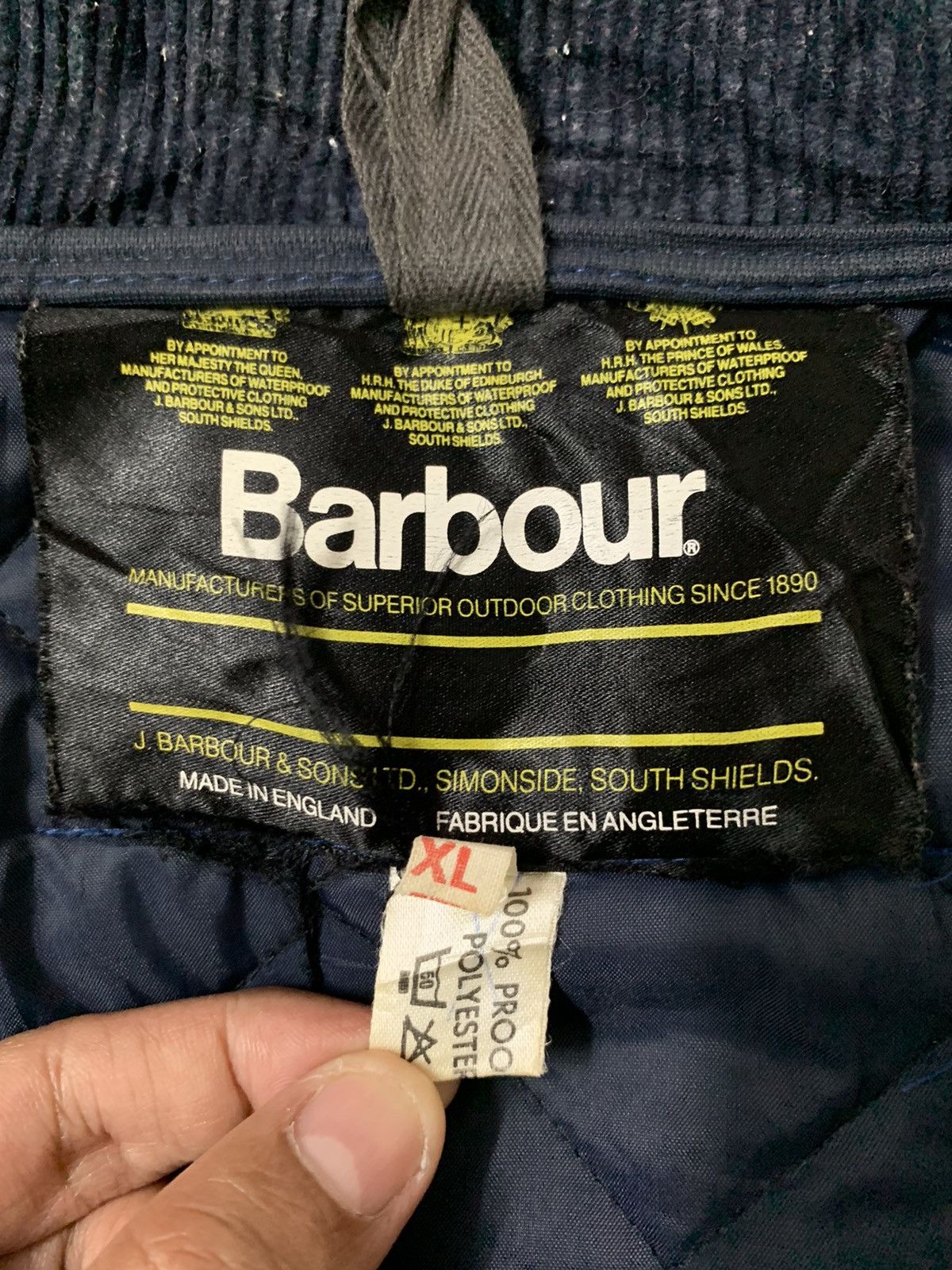 🏴󠁧󠁢󠁥󠁮󠁧󠁿Vintage Barbour Quilted Jacket - 8