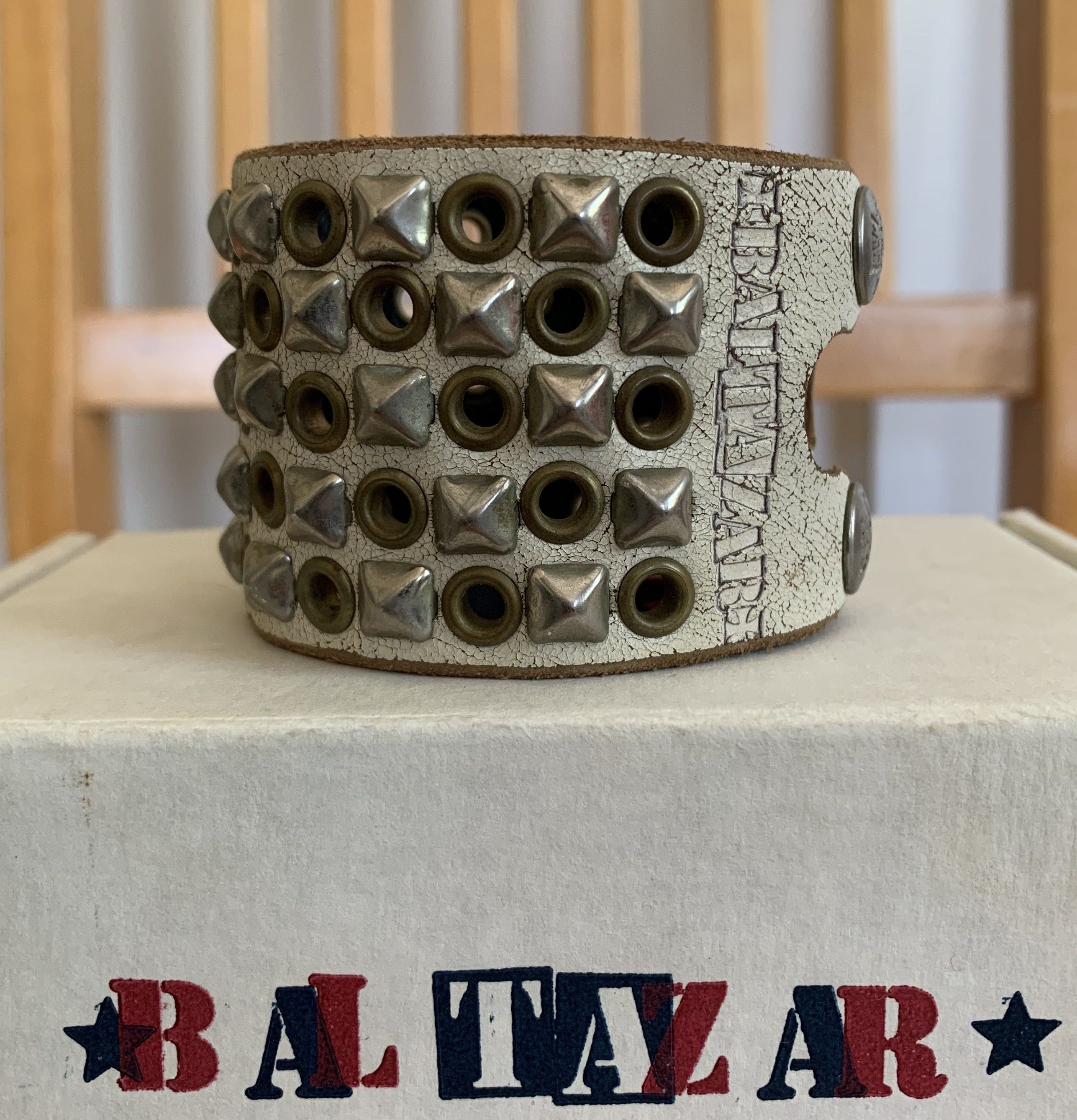 Hysteric Glamour x Baltazar Studded Leather Bracelet + Box - 3