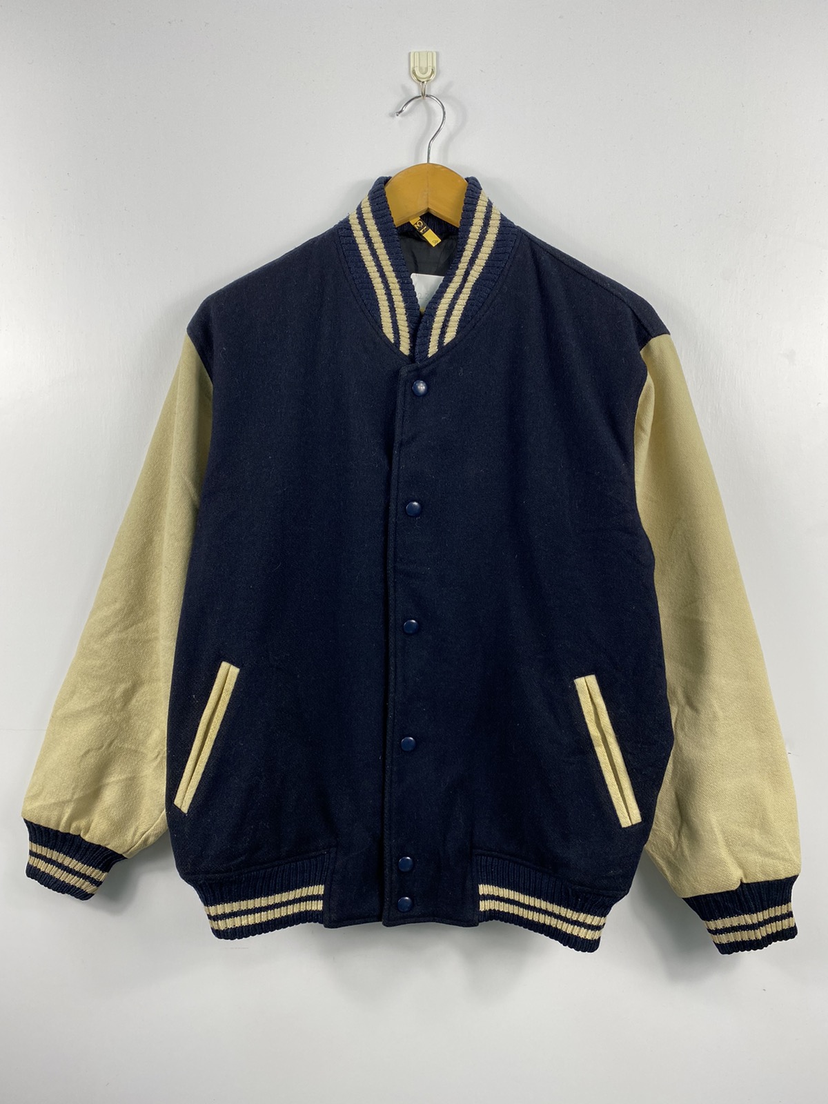 Vintage - Vintage Varsity jacket Wool Lake Field - 1