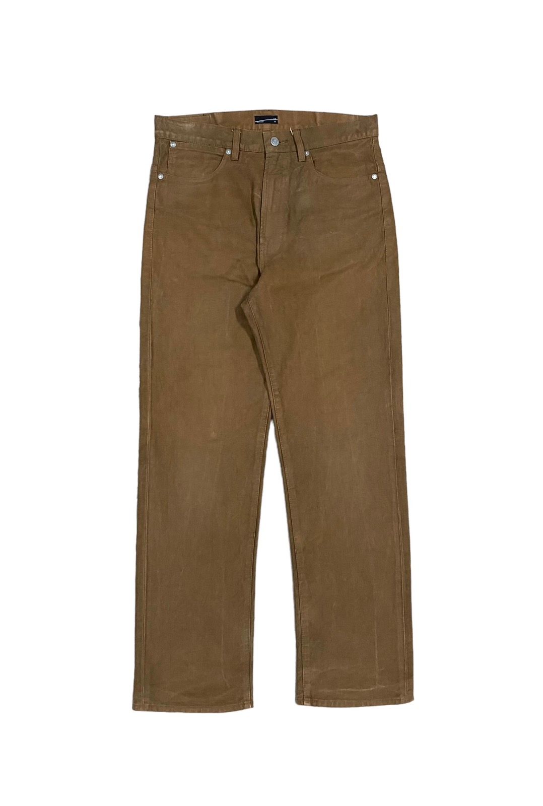 Lad Musician Brown Straight Cup Jeans Made In Japan - 1