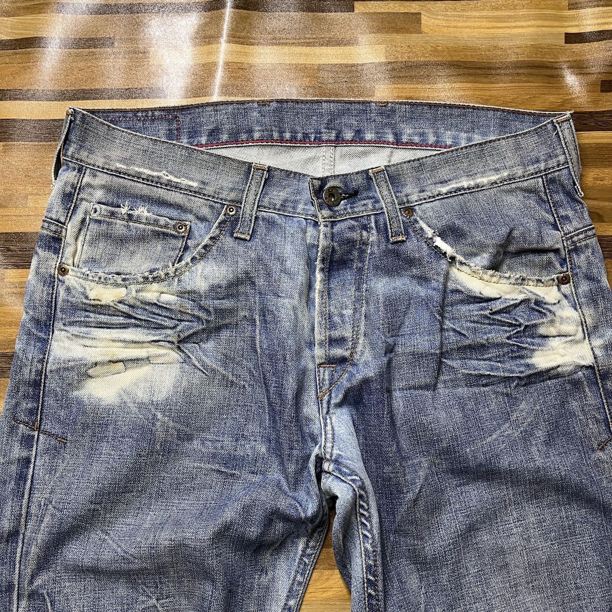 Vintage - Steals Made In Italy Bleach Denim Casucci - 4