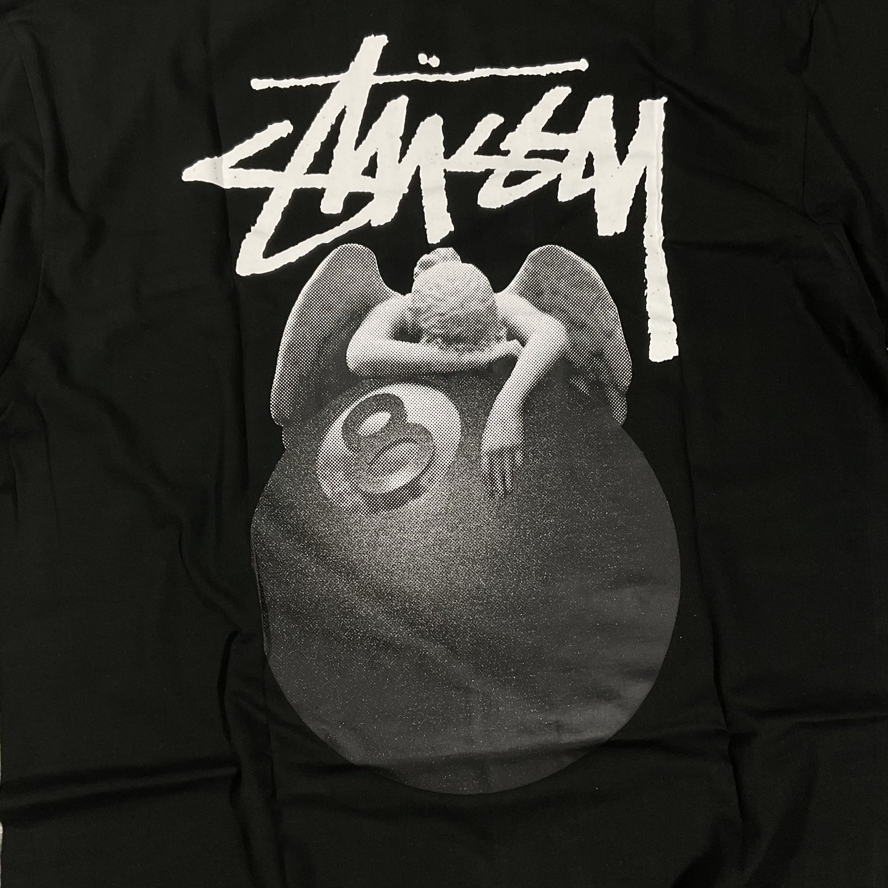 Stüssy Stussy Angel Tee Black | koinoyokan | REVERSIBLE