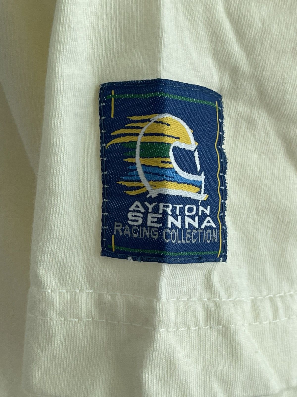 Vintage Ayrton Senna Racing collection tshirt - 8