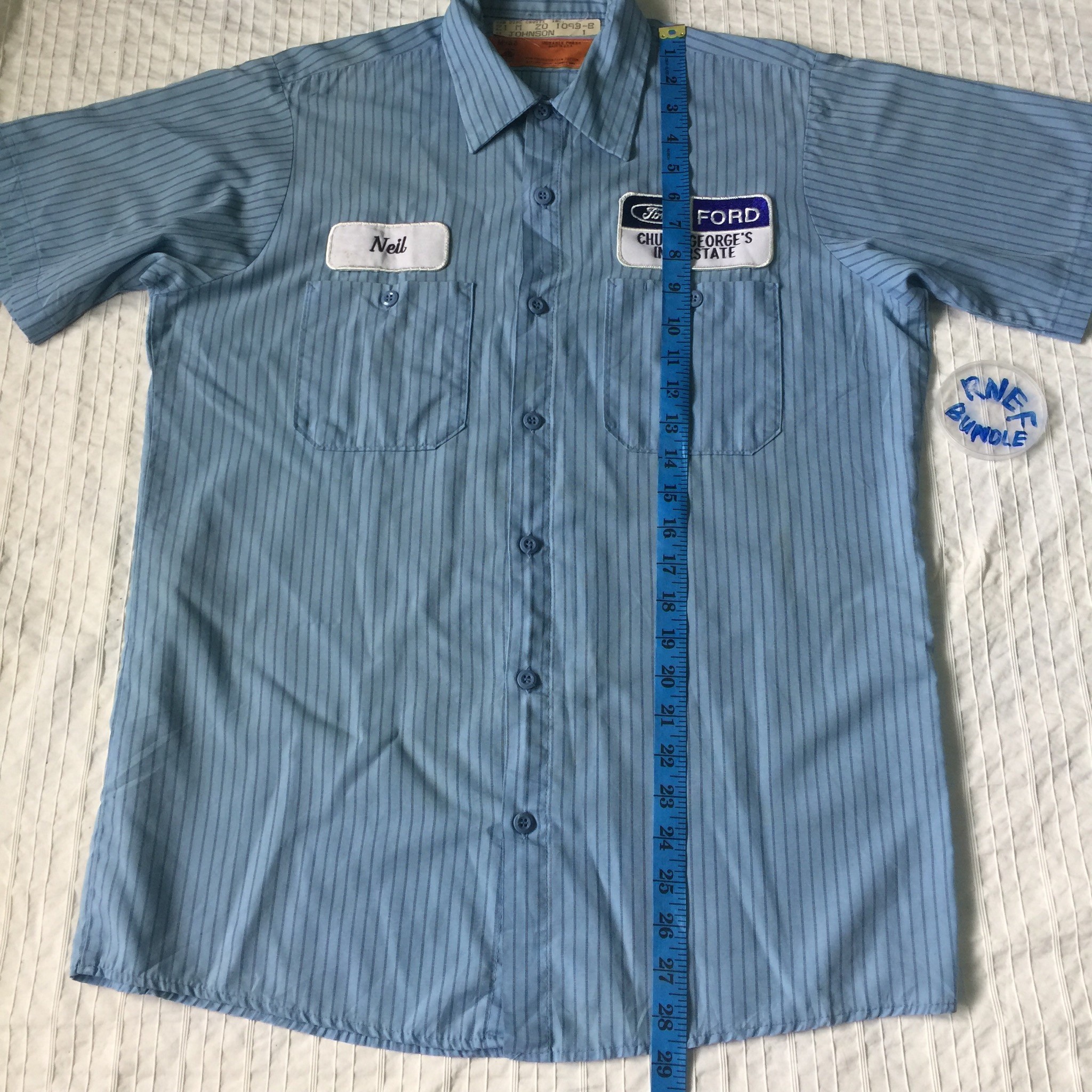 Vintage - Durable Press Button up shirt made in USA - 10