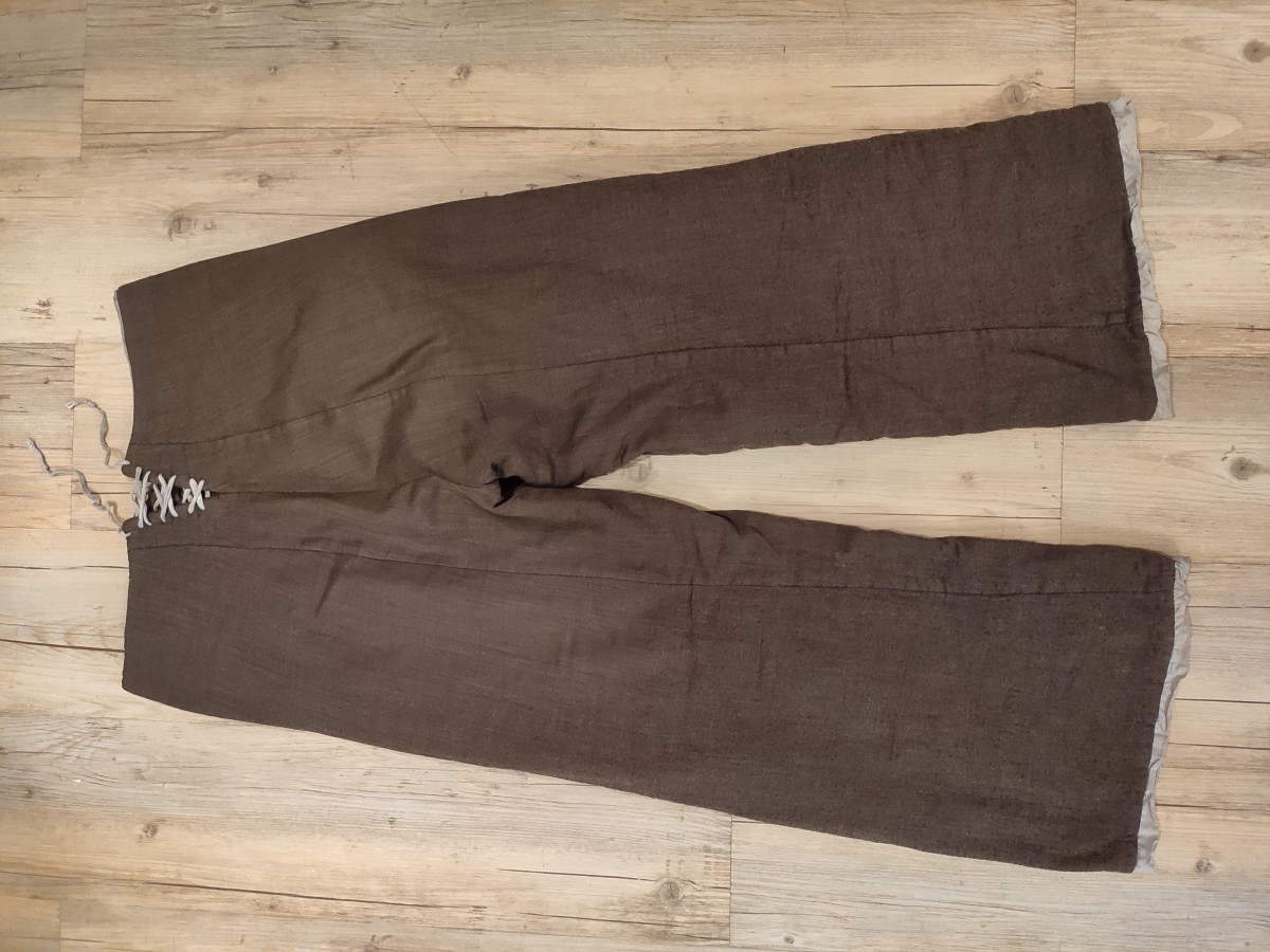 Volga Volga - Reversible double layer wide trousers.Like Paul Harnden - 2