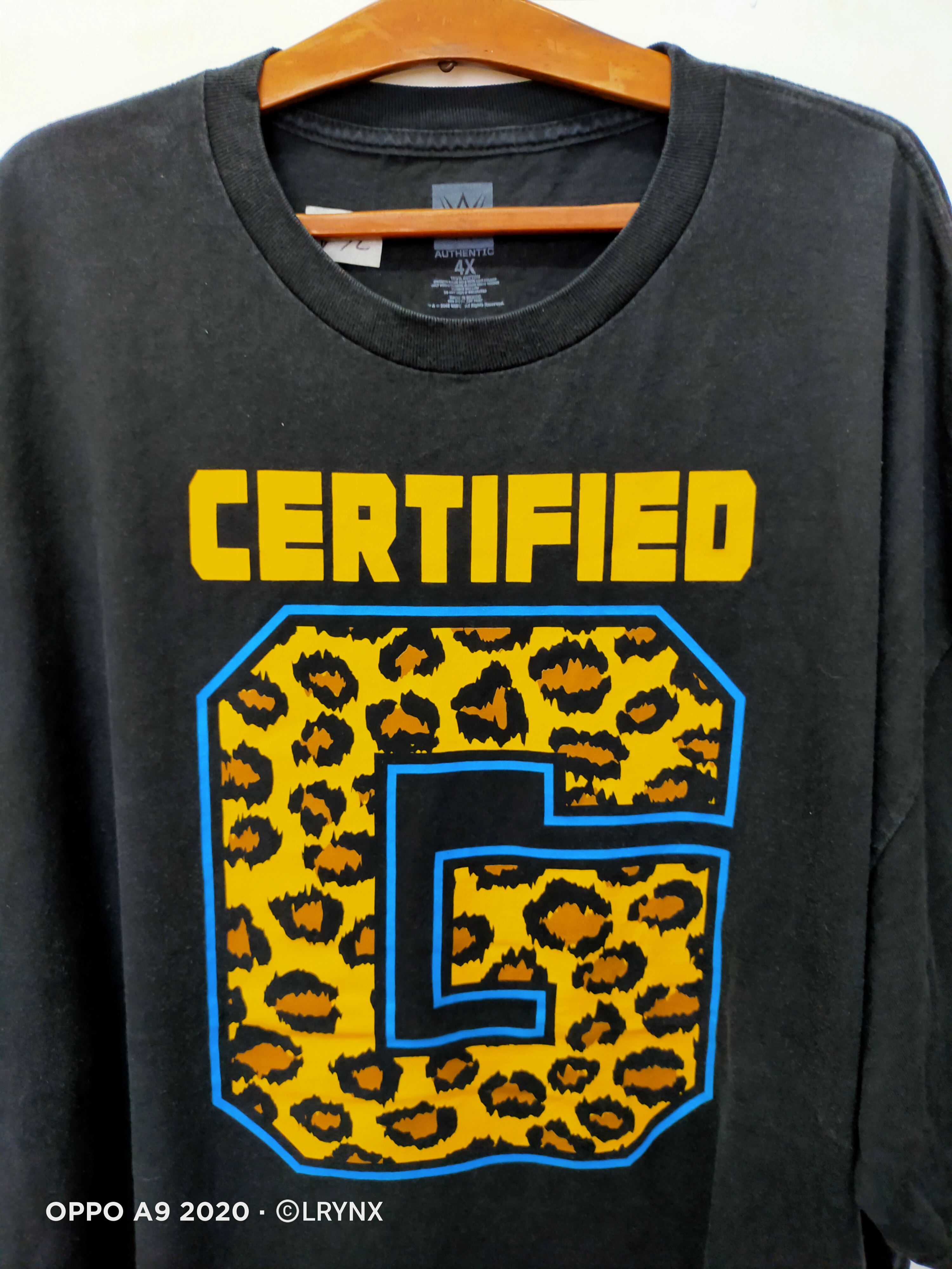 Wwf - CERTIFIED WRESTLING T-SHIRT - 2