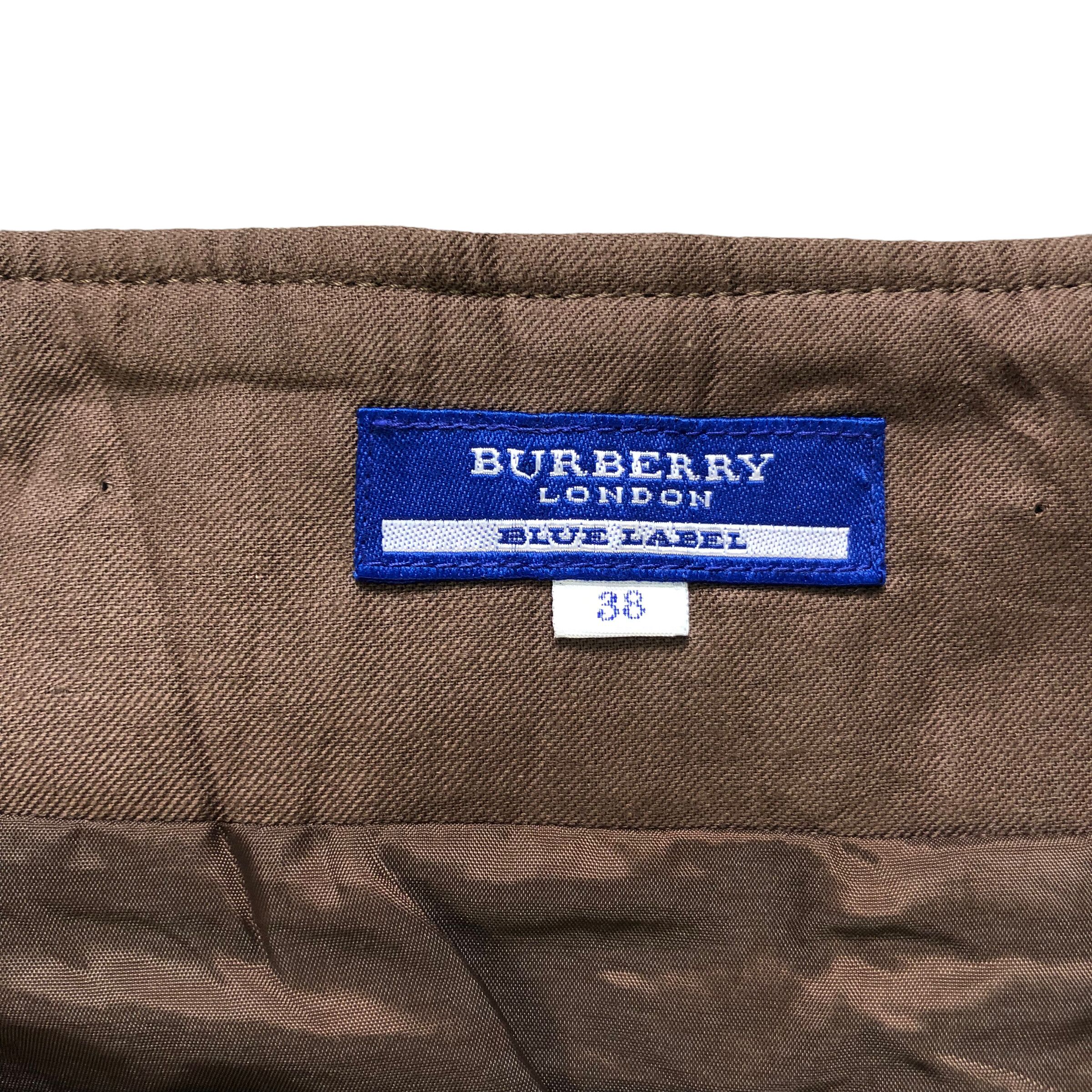BURBERRY LONDON BLUE LABEL LUXURY BELTED SKIRTS #7280-125 - 7
