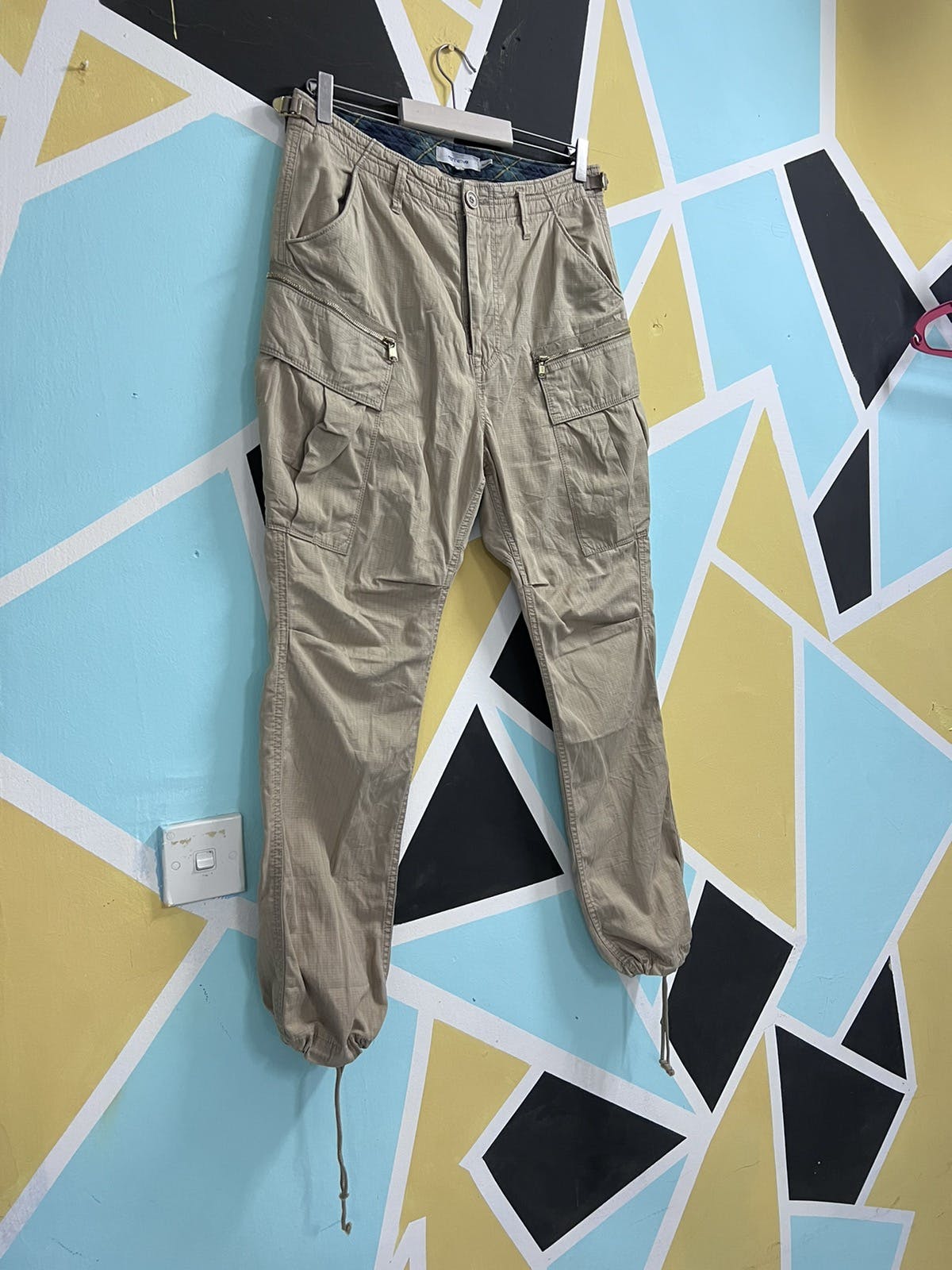 Japanese brand Nonnative parachute Cargo trousers pants - 5