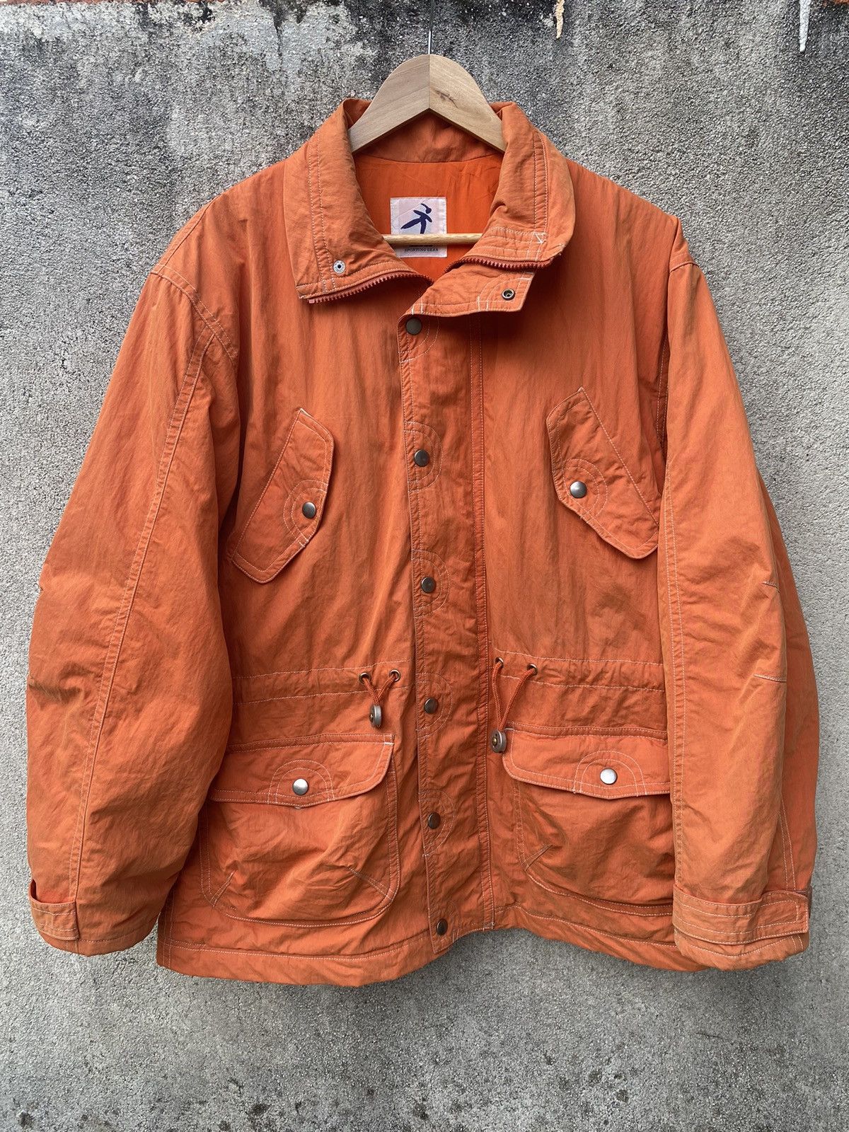 Issey Miyake - Vintage Hai Sporting Gear Parka Jacket Orange Colour - 1