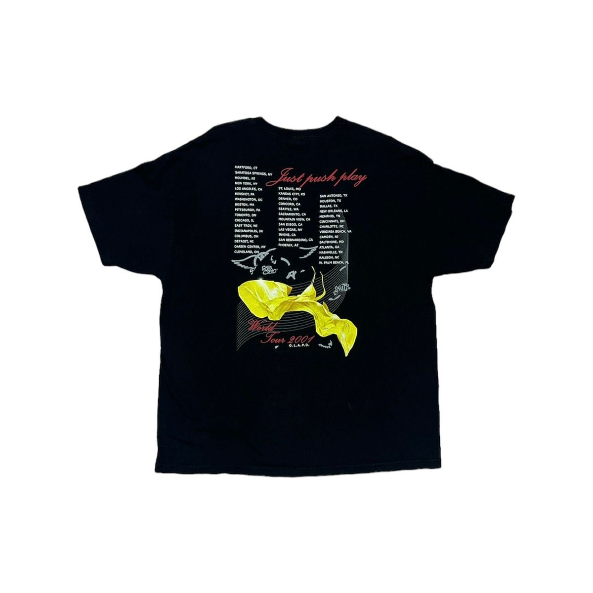 Vintage Aerosmith x Sorayama World Tour 2001 T shirt - 7