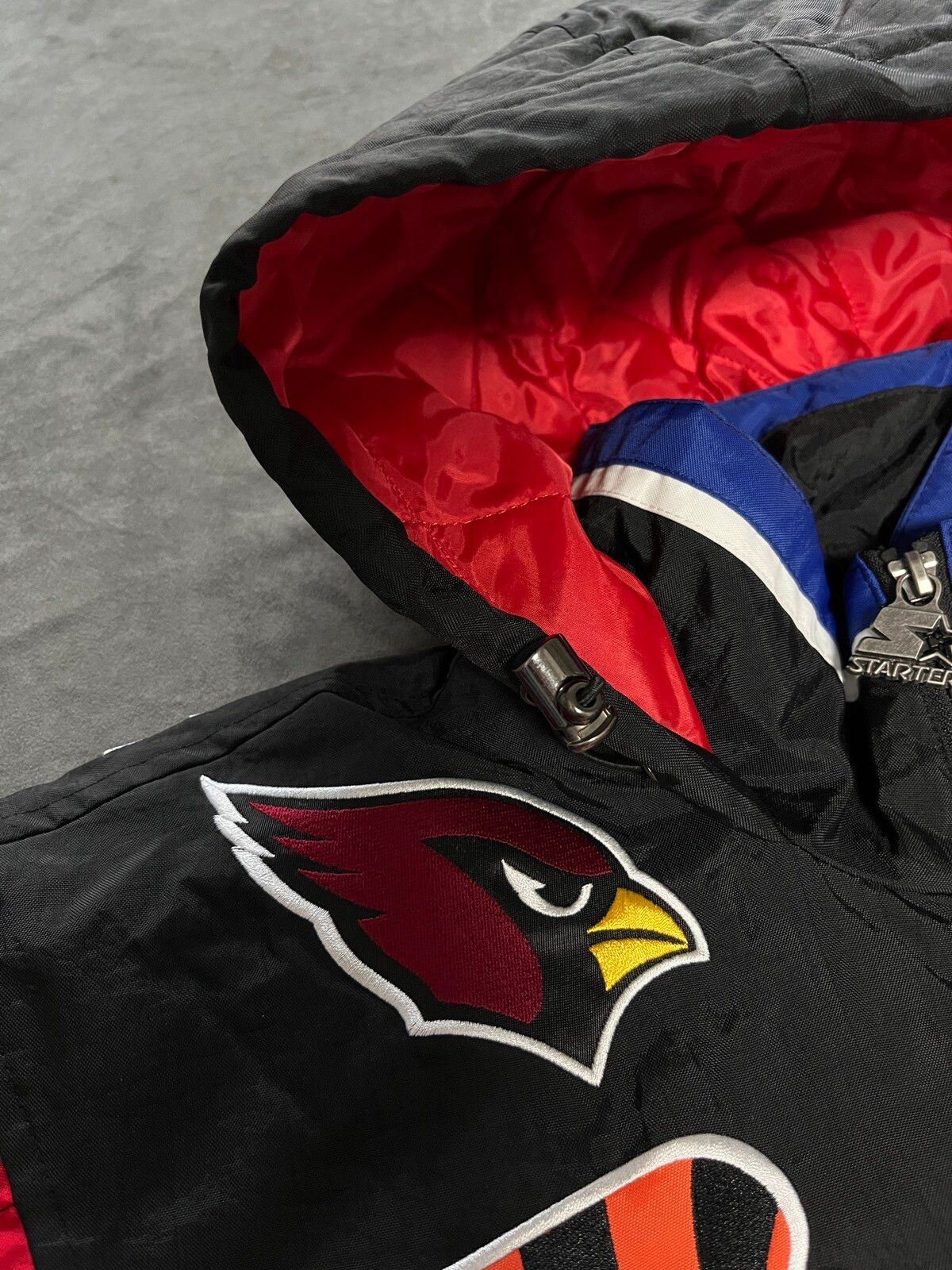 Rare Starter Kid Cudi NFL Draft LTD Breakaway Pullover Jacket - 4