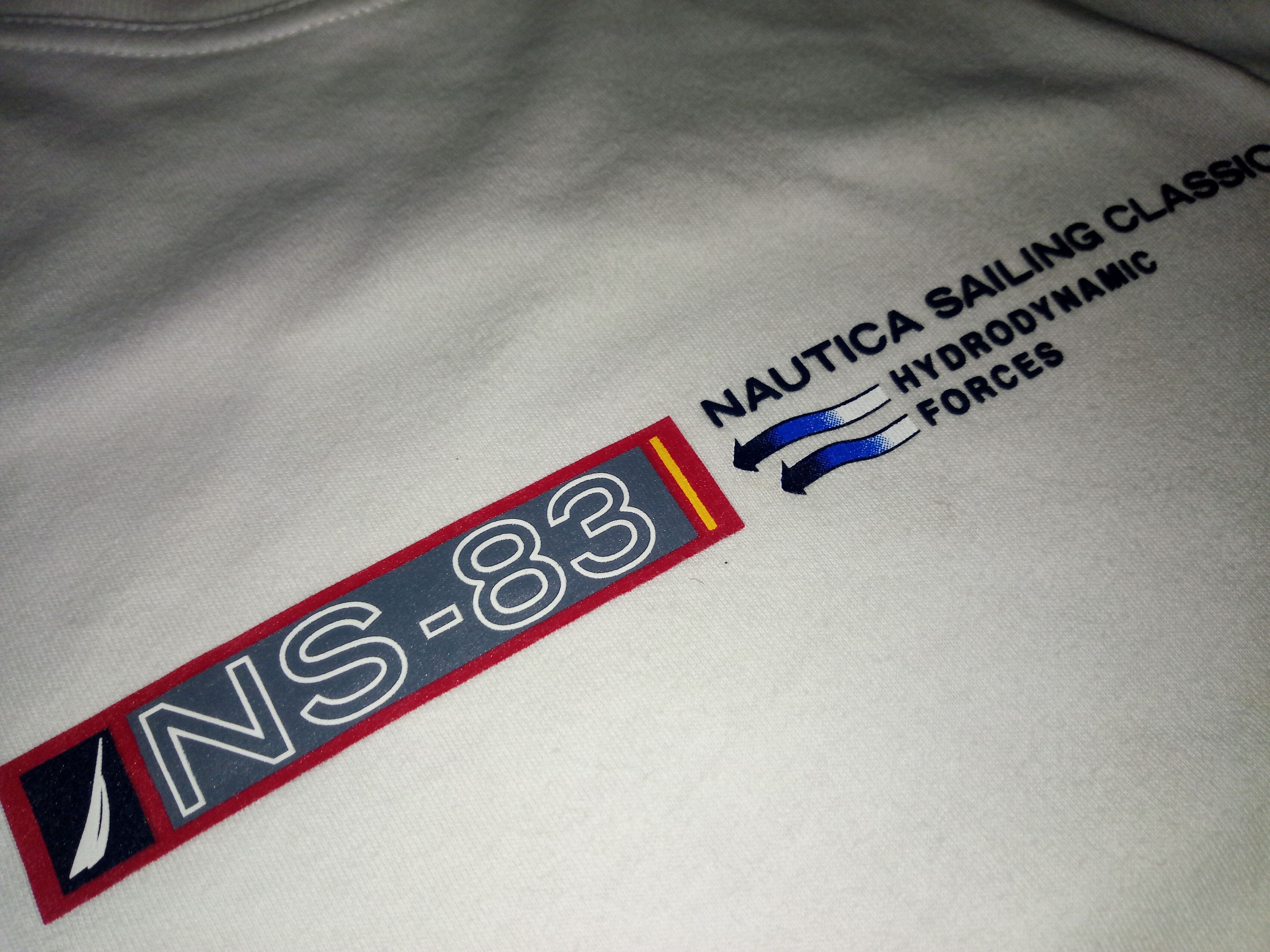 Nautica NS-83 long sleeve tshirt Sailing Boating Yacht - 5