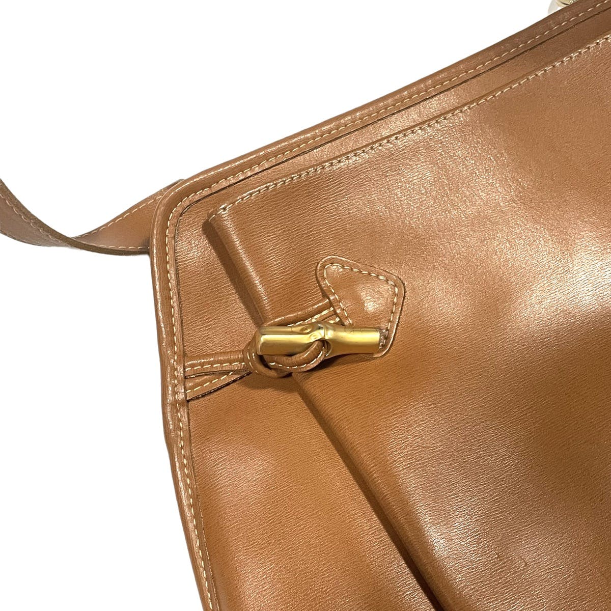 Vintage Leather Adjustable Shoulder Bag - 3