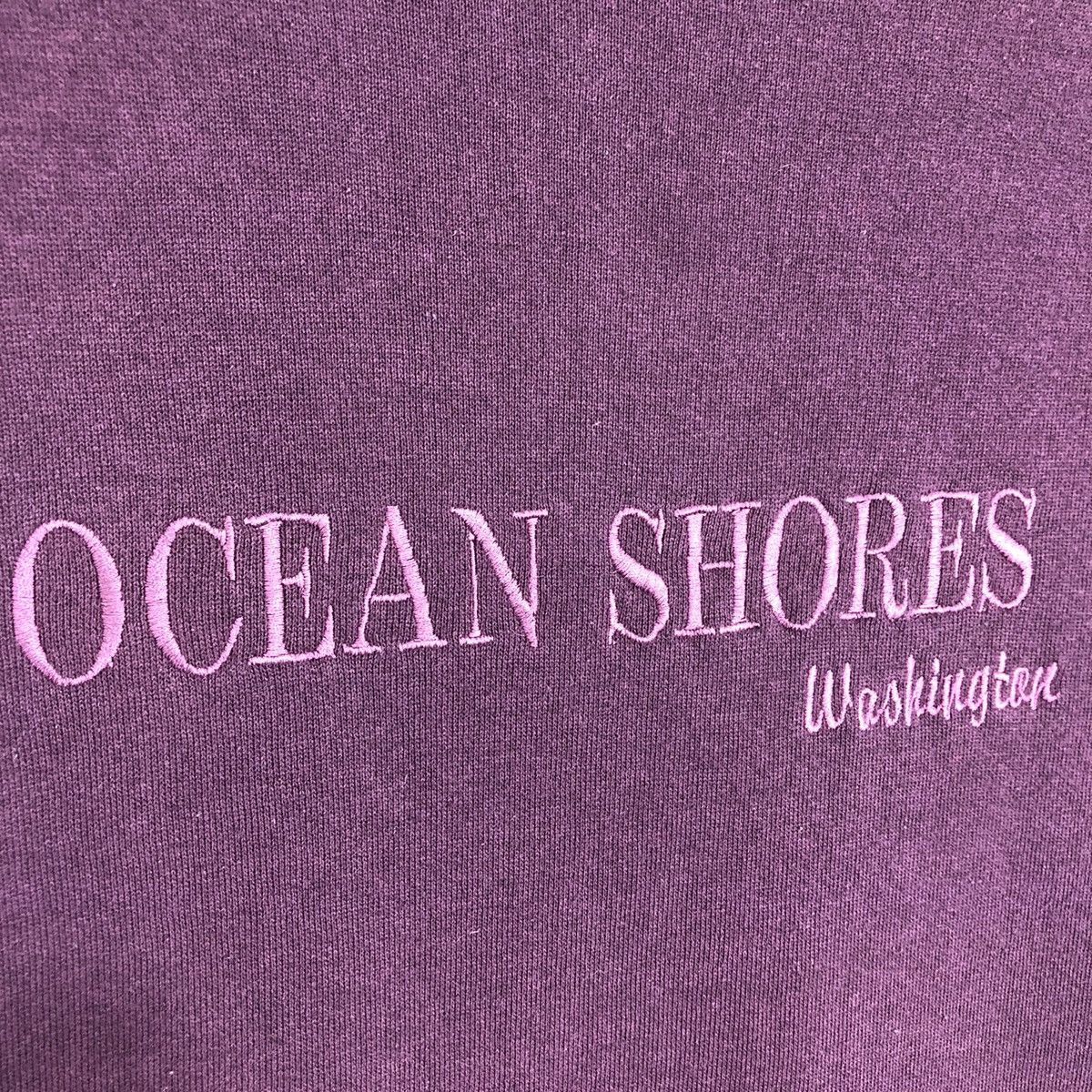 Vintage Ocean Shores Washington Crewneck Sweatshirt - 4