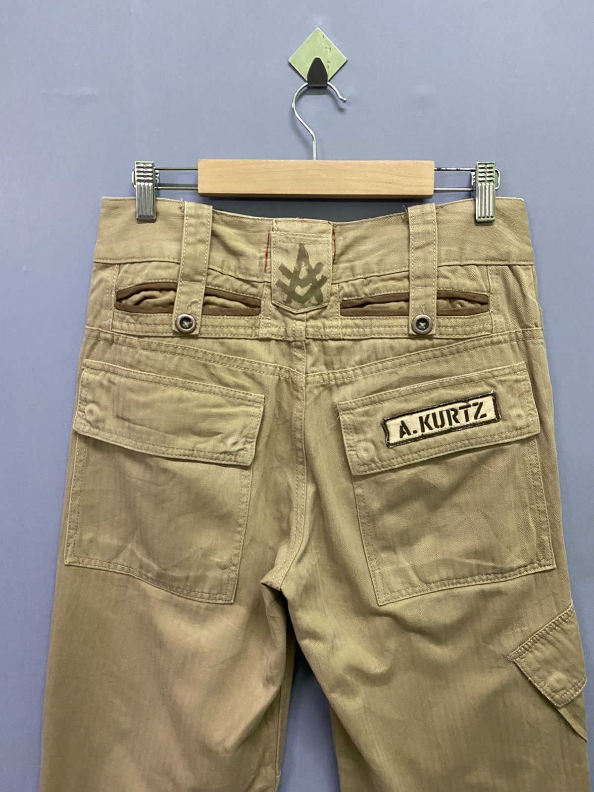 Japanese Brand - Cargo A.KURTZ Tactical Military Multi Pocket Pants - 8