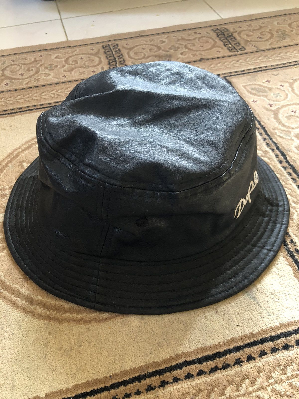 Stampd Dope Leather Bucket Hat - 2