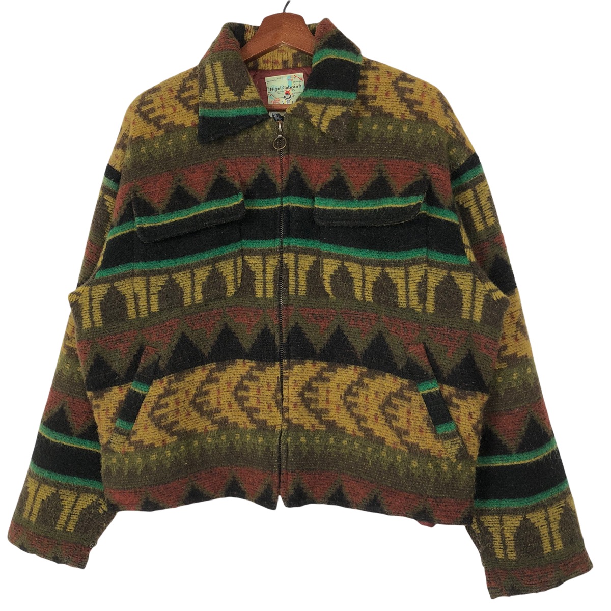 90s Vintage Nigel Cabourn Wool Jacket - 4