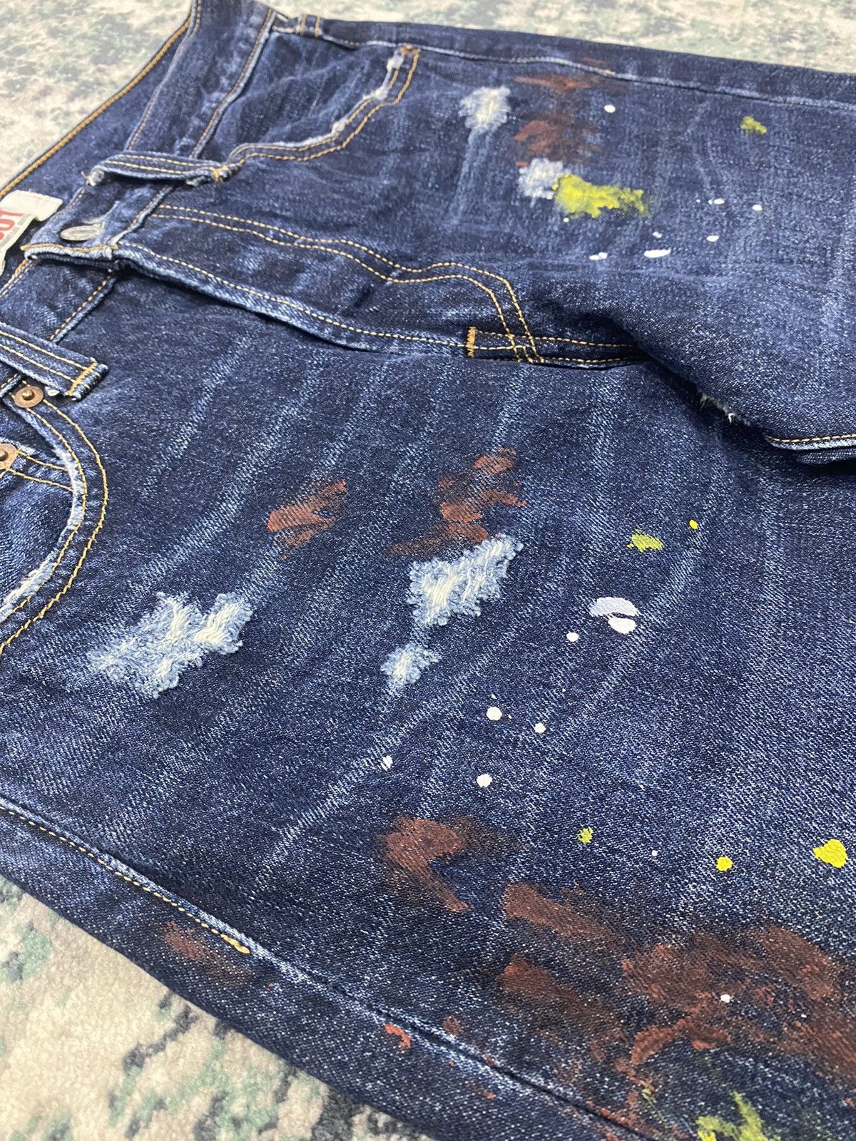Levi’s Original Paint Splatter Limited Edition Jeans - 4