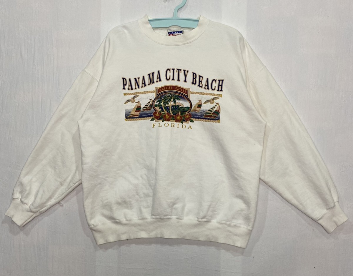 Vintage - Vintage 00's "Panama City Beach" Crewneck Sweatshirts - 1