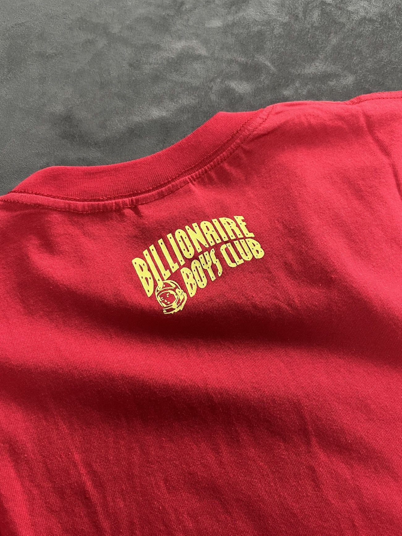 Rare Billionaire Boys Club BBC Helmet Red T-Shirt X-Large - 5
