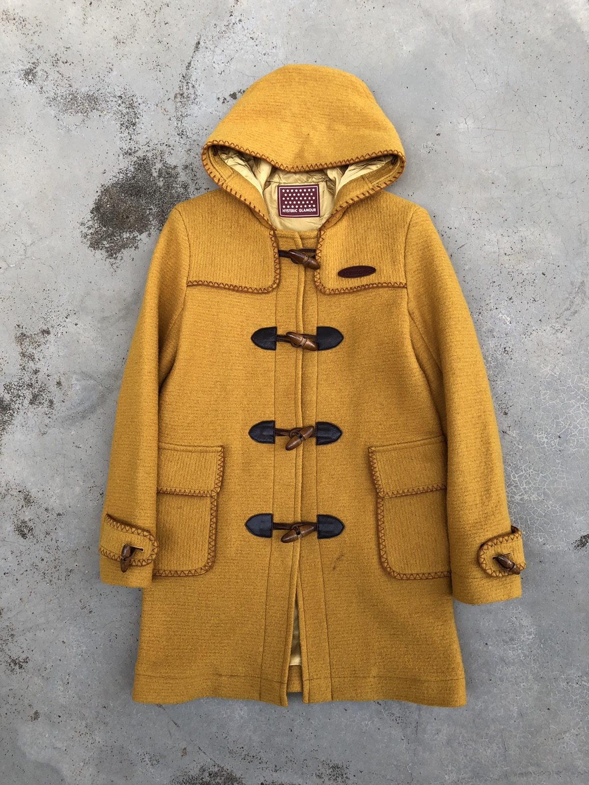 🔥HYSTERIC GLAMOUR DUFFEL COAT MADE IN JAPAN - 4