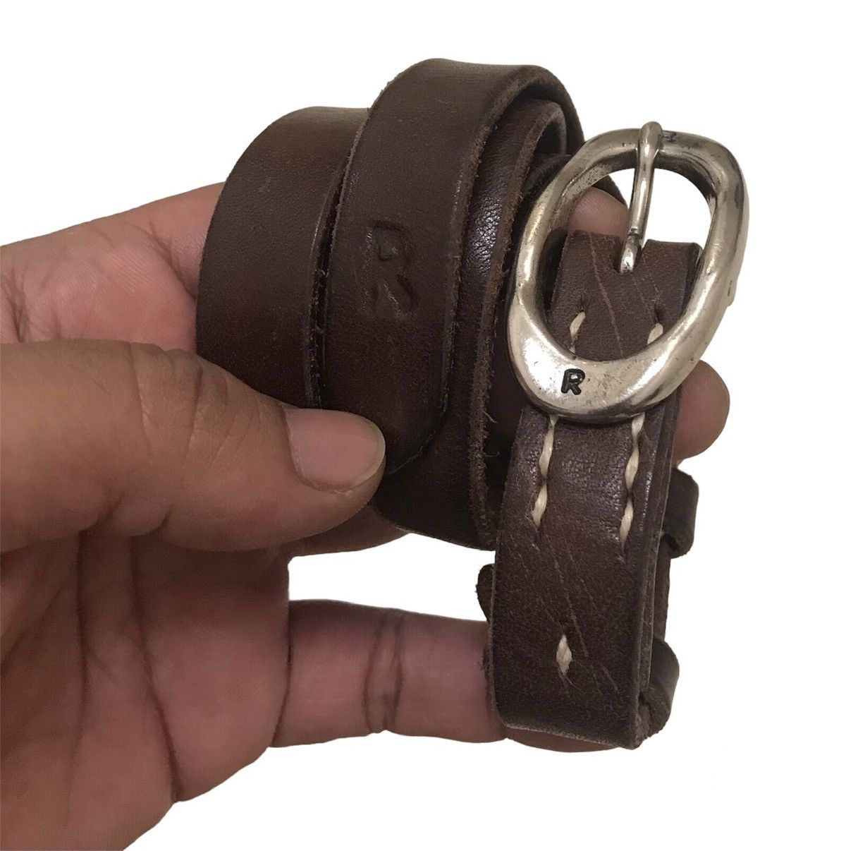 R by 45rpm studio mini leather belt - 2