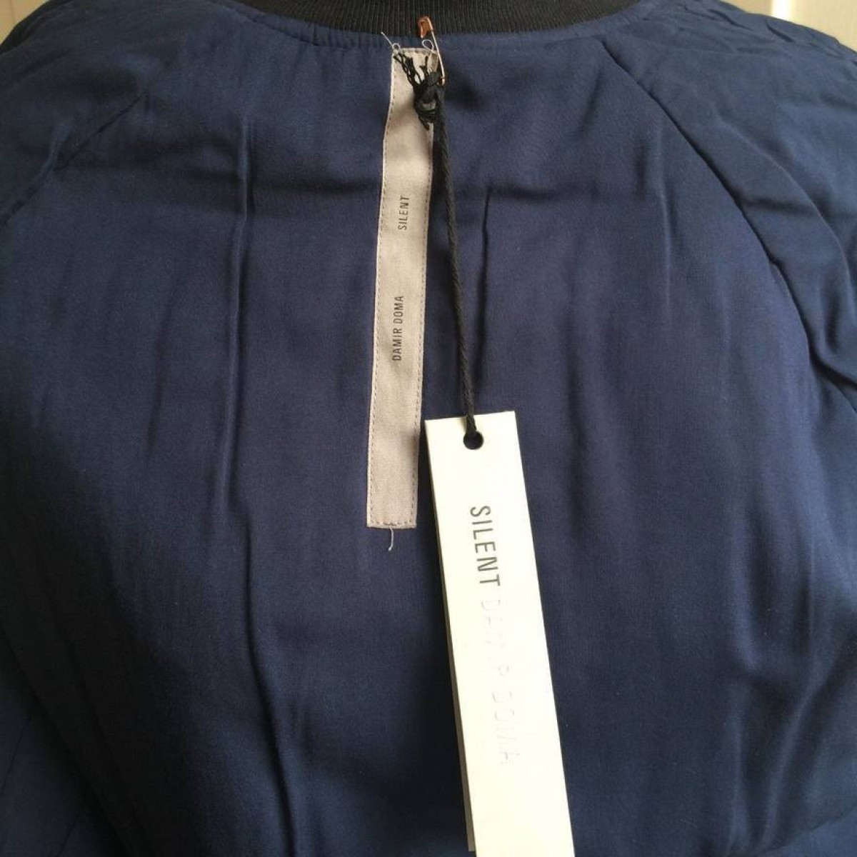 New Bomber Slim fit Jacket dark Blue / Black - 6