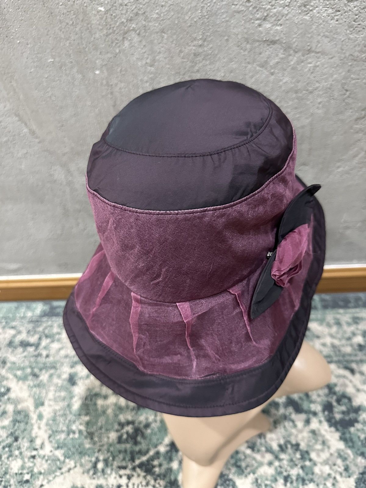 Lanvin Flower Velvet Bucket Hats - 5