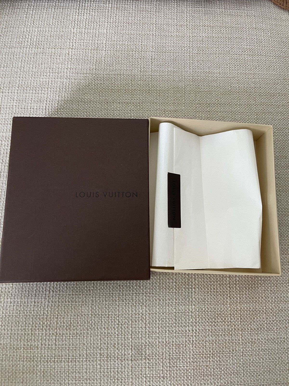 2010s Louis Vuitton Slider Drawer Leather Strap Gift Box - 3