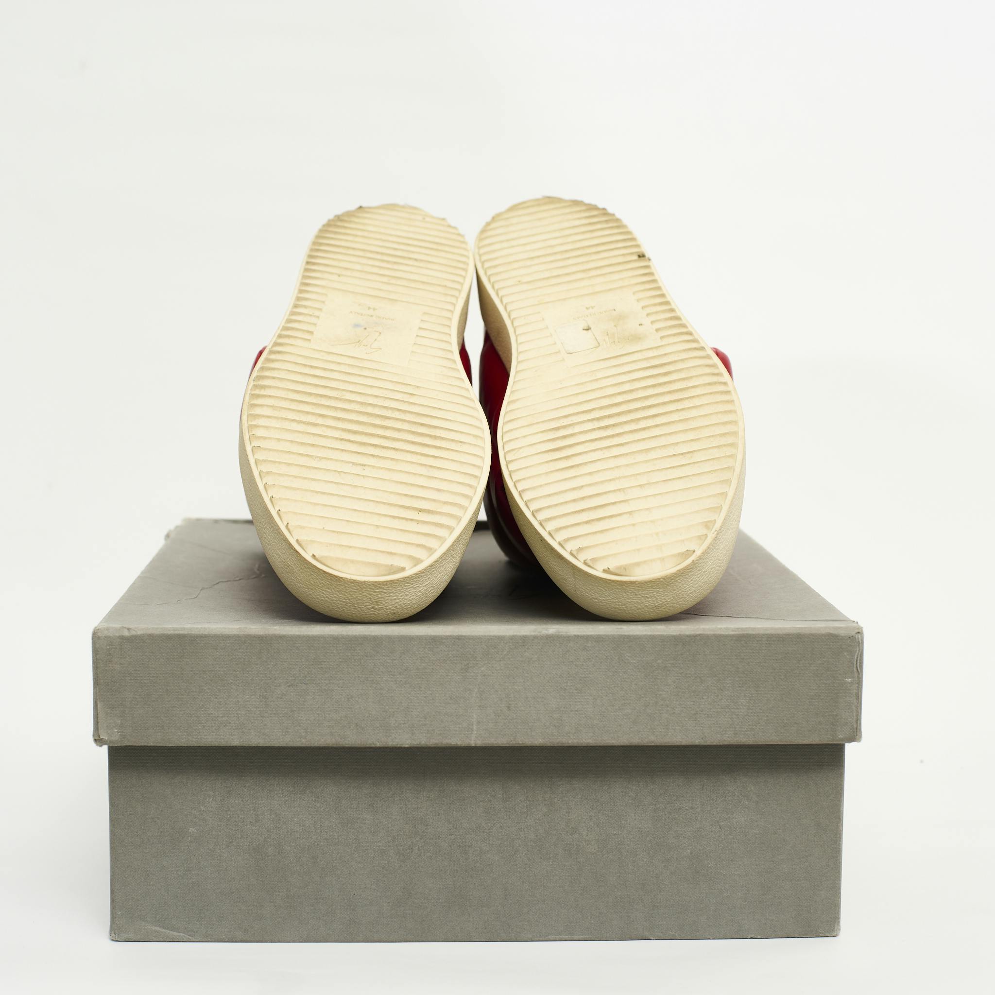 Kid Cudi Giuseppe Zanotti 2015 Red Sneaker Size 44 - 5