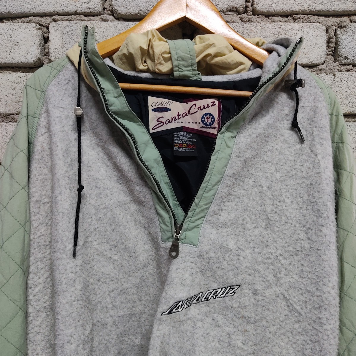 Santa Cruz - Vintage Santa Cruz Snowboards 90s Pullover Sweater Skate - 4