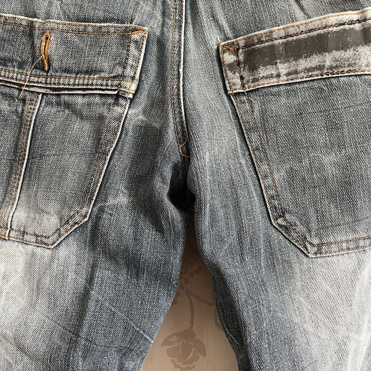 Japanese Brand - Vintage Nylaus Japanese Designer Bush Pants Denim Pockets - 17