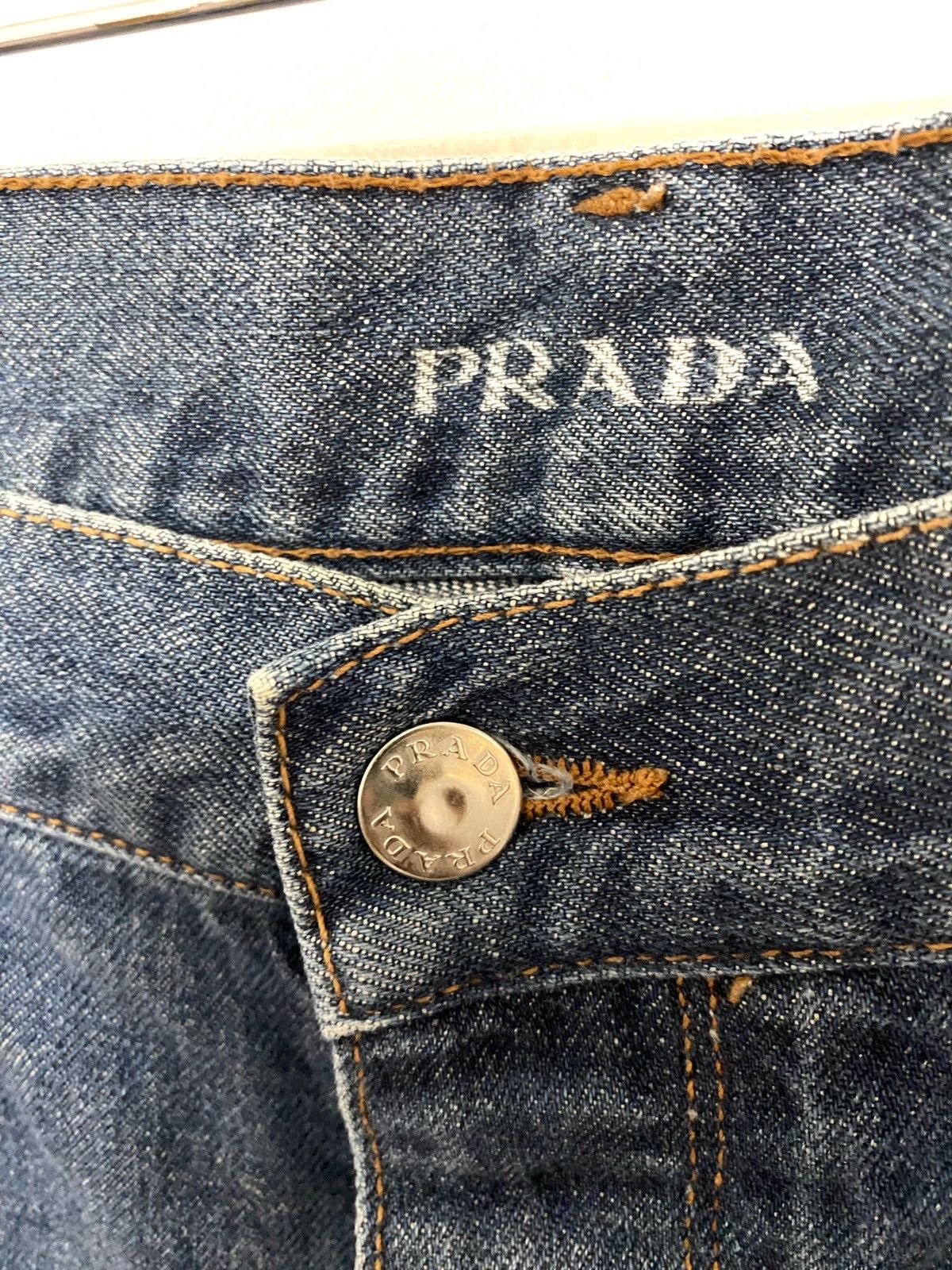 Vintage PRADA Loose Fit Denim Jeans - 5