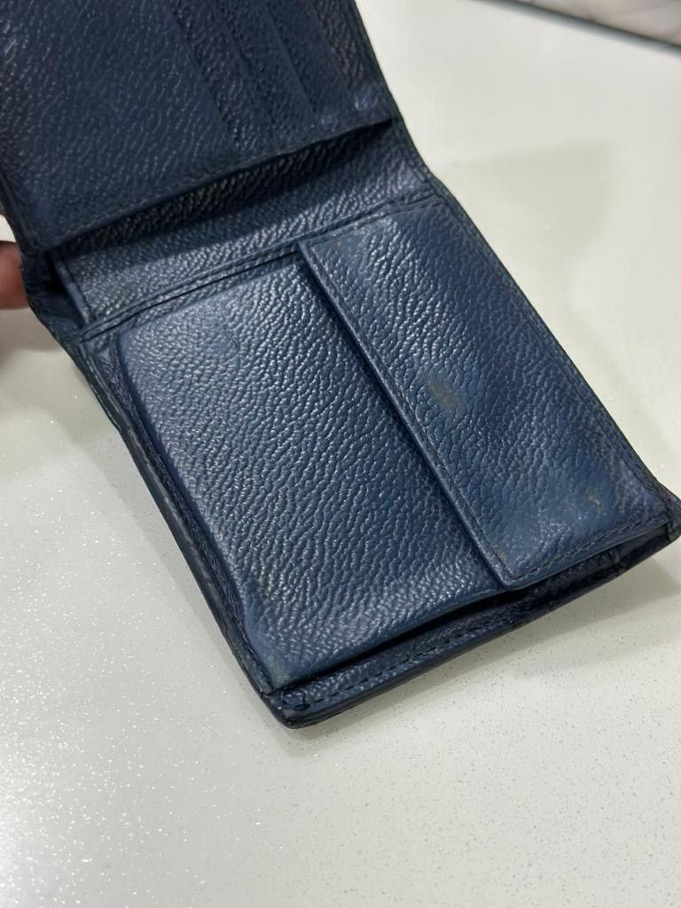 Authentic Prada Bifold Blue Men Wallet - 6