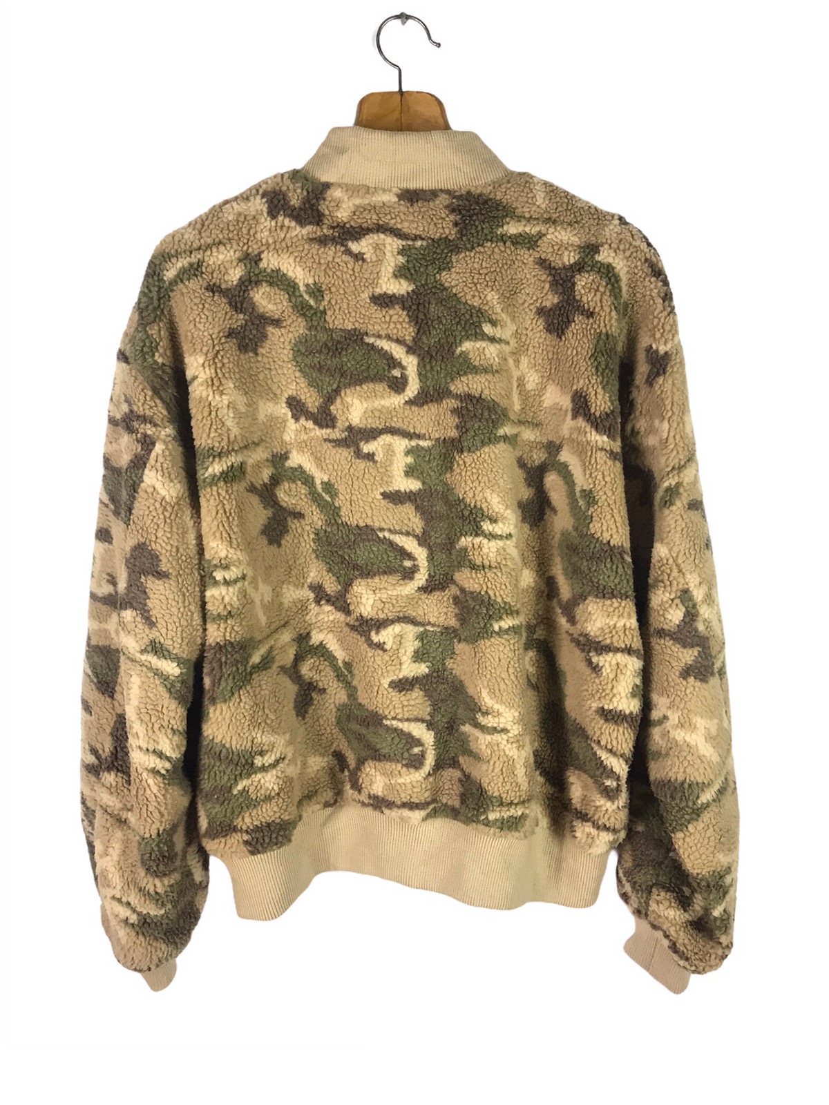 Japanese Brand - LAST CALL💥GYDA FLEECE ARMY CAMOUFLAGE BOMBER JACKET - 9