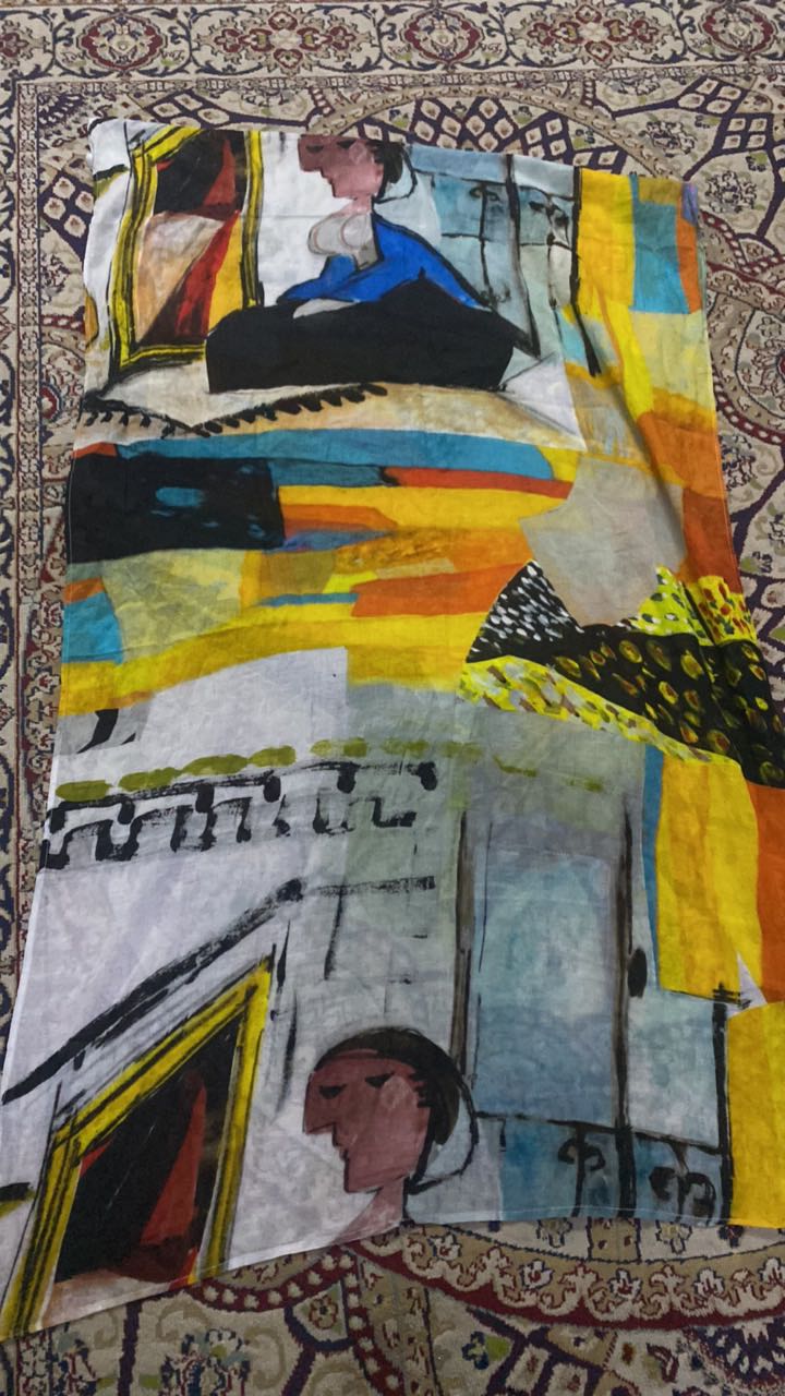 Anne Elisabeth Scarf Artistic  - 3