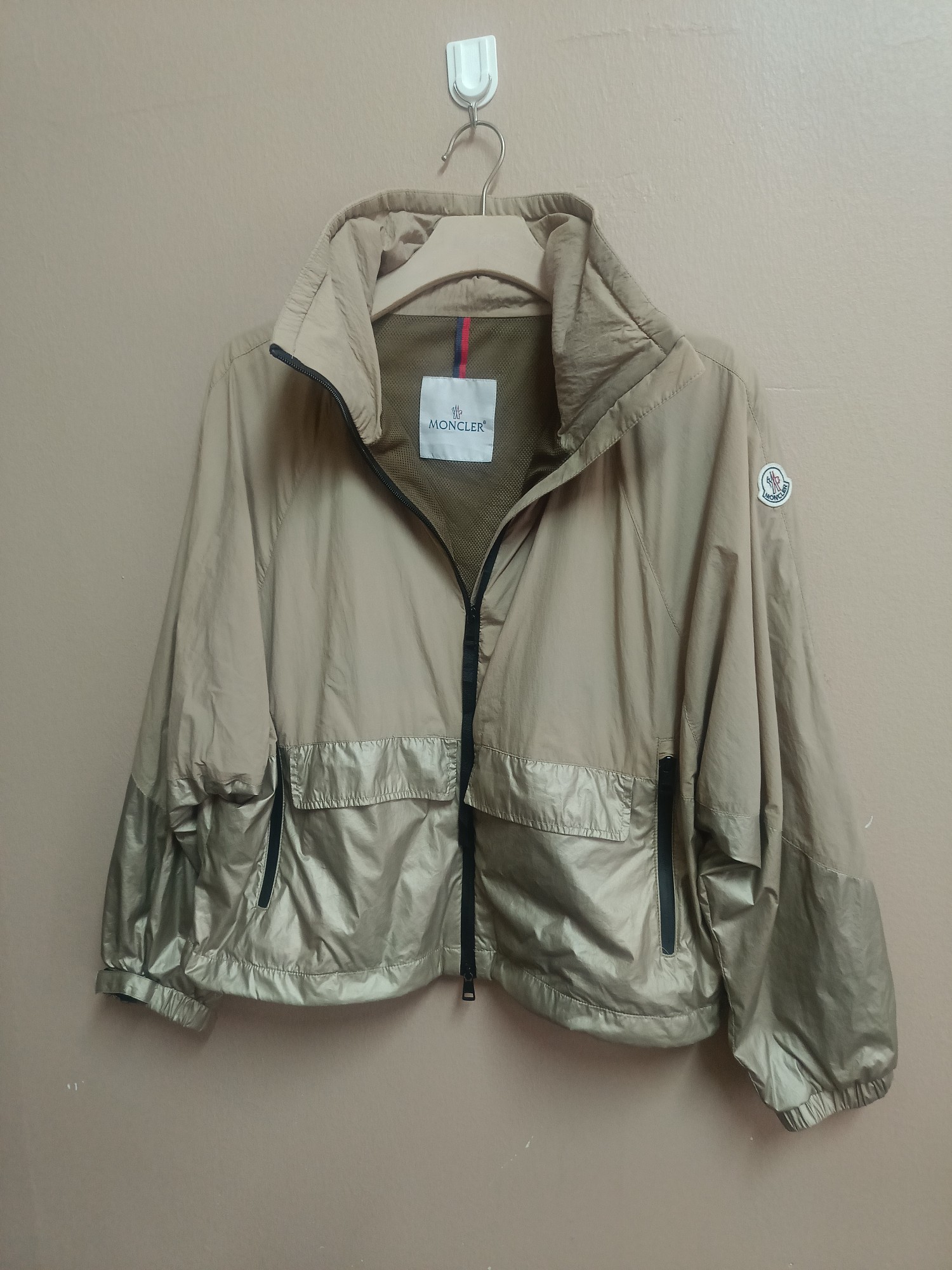moncler Pervenche Nylon Jacket - 8