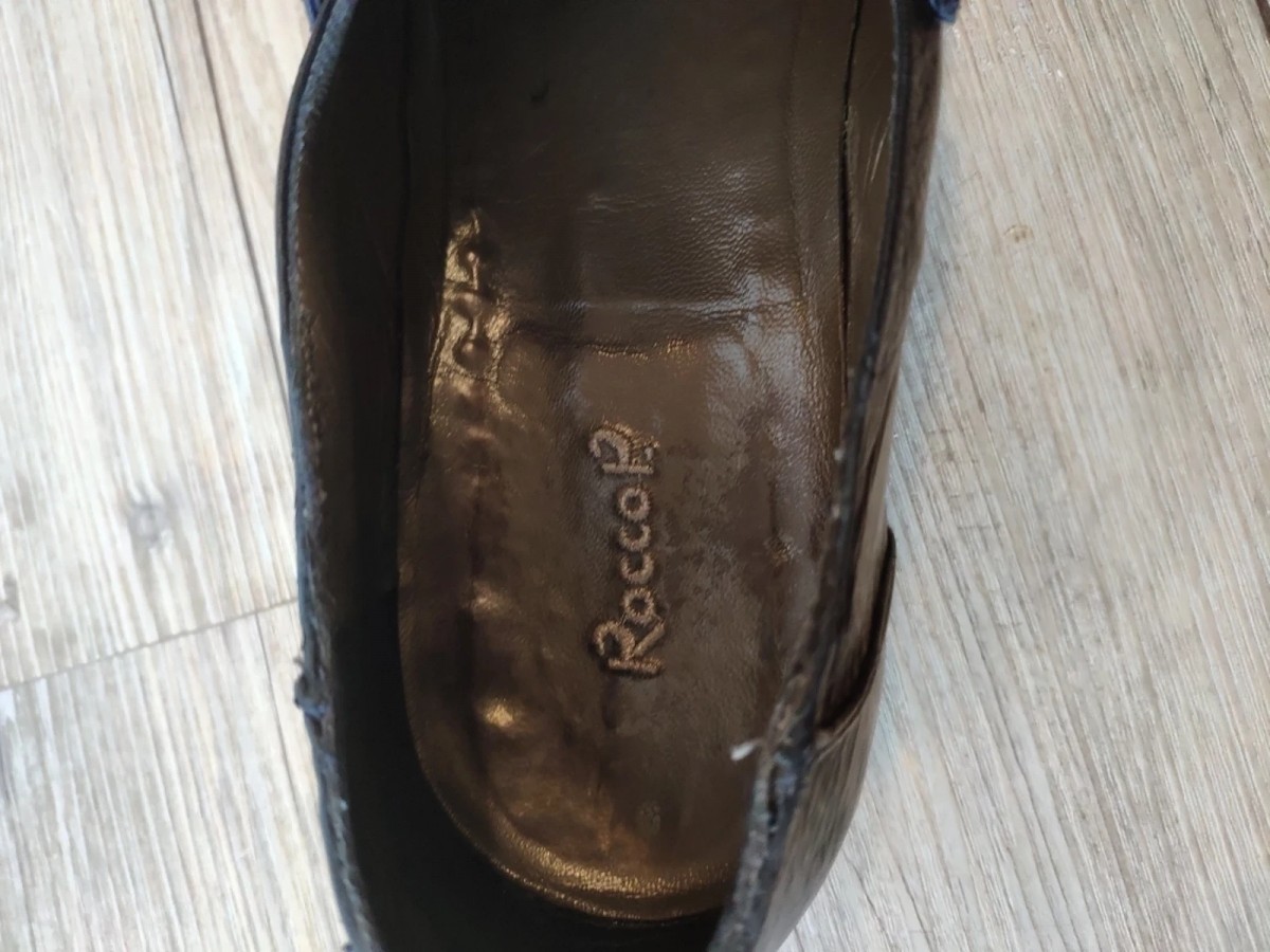 Rocco P. - Black calfskin loafers.Like Gucci or Berluti - 8
